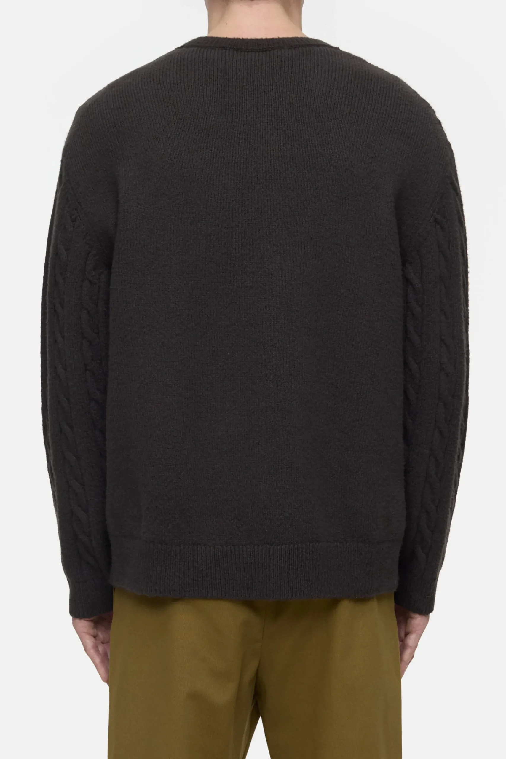 Closed Strick*Pullover aus Bio-Baumwoll-Mix Tapenadegrey