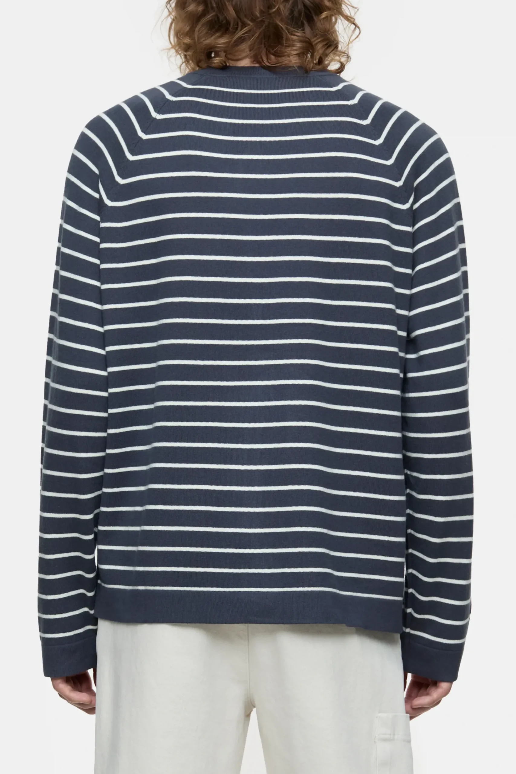 Closed Strick*Pullover aus Bio-Baumwoll-Mix Smokeyblue