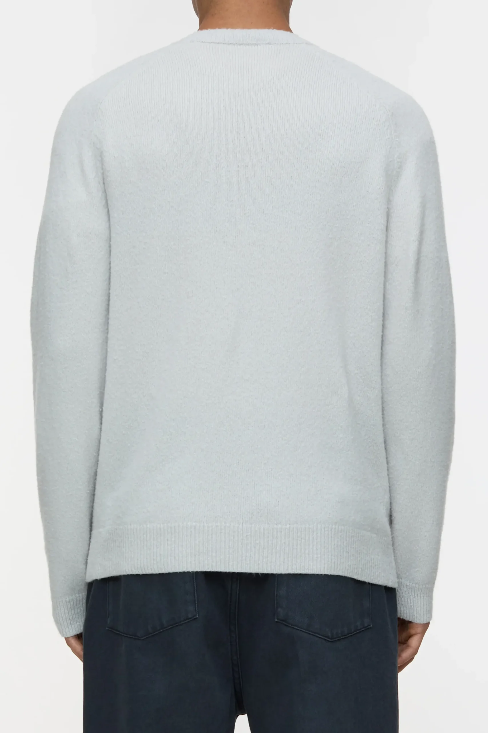 Closed Strick*Pullover aus Bio-Baumwoll-Mix Oystergrey