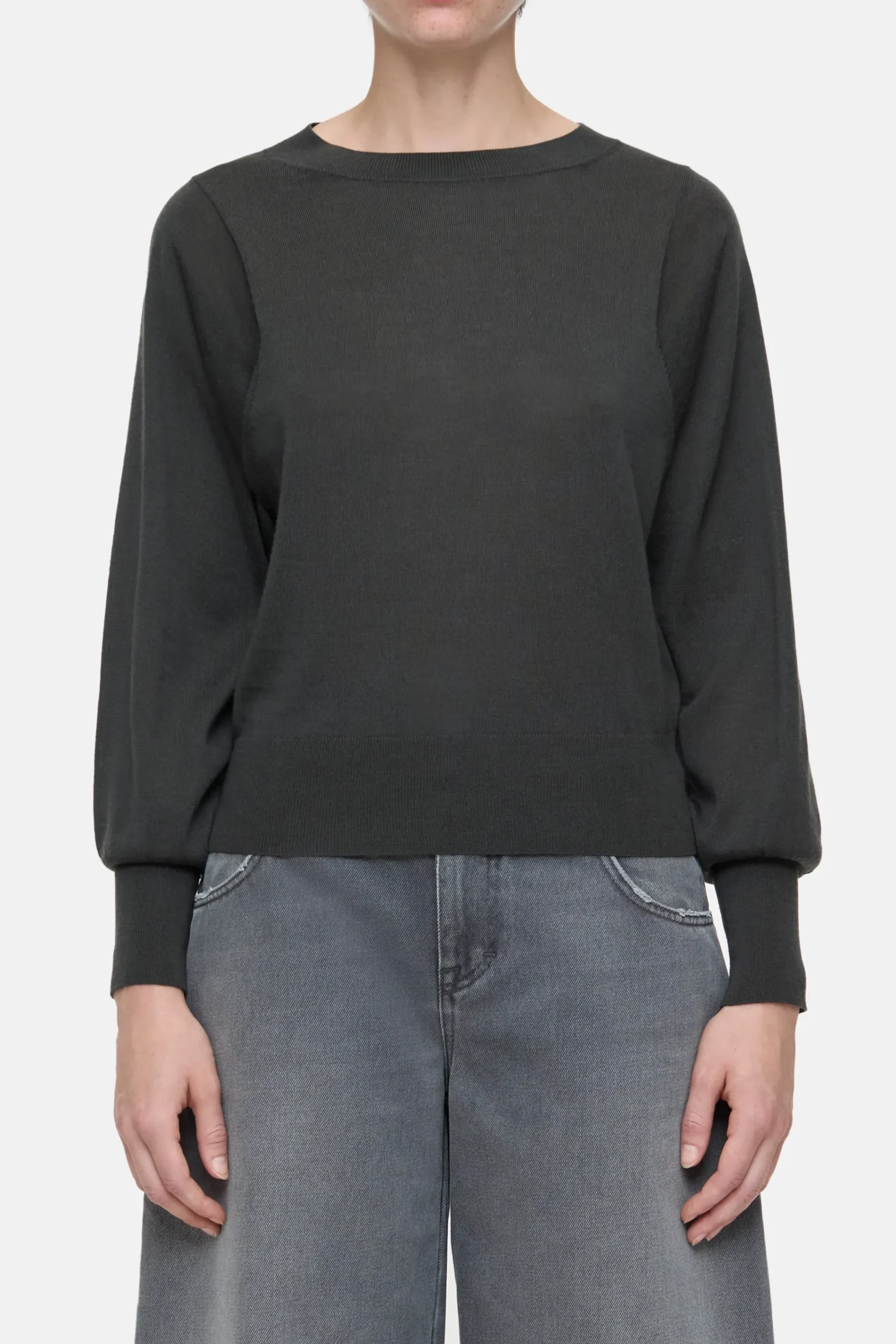 Closed Strick*Pullover aus Woll-Mix Irishcoffee