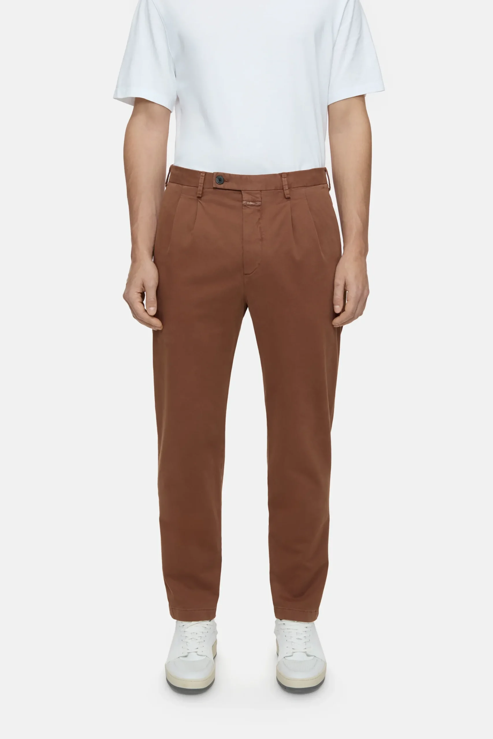 Closed Hosen*Regular Pants - Style Name Bergen Tapered Chestnut