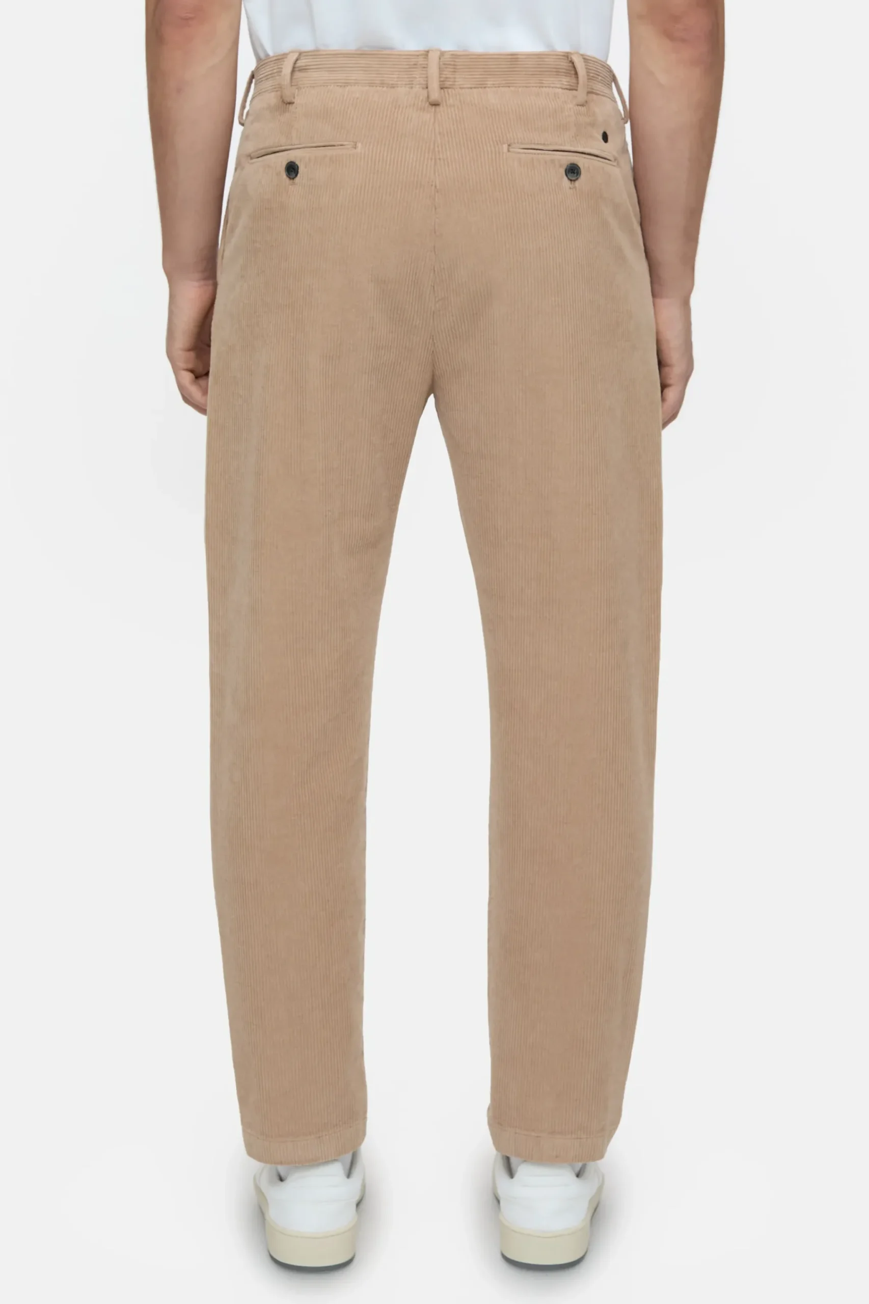 Closed Hosen*Regular Pants - Style Name Bergen Tapered Cashewcream