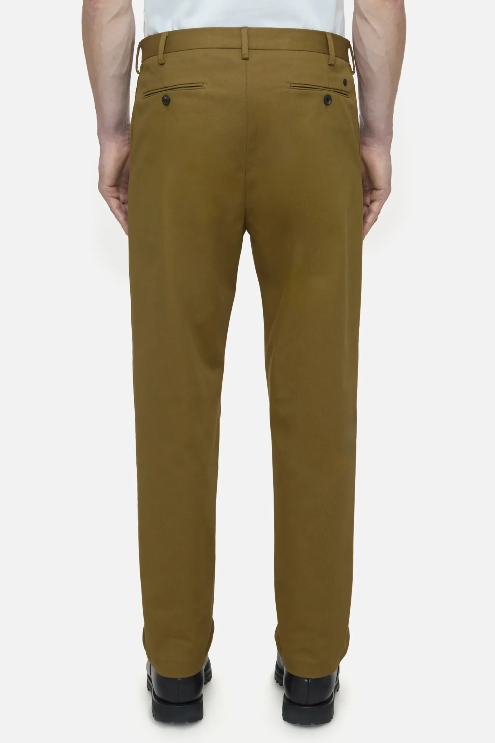 Closed Hosen*Regular Pants - Style Name Bergen Tapered Goldenmoss