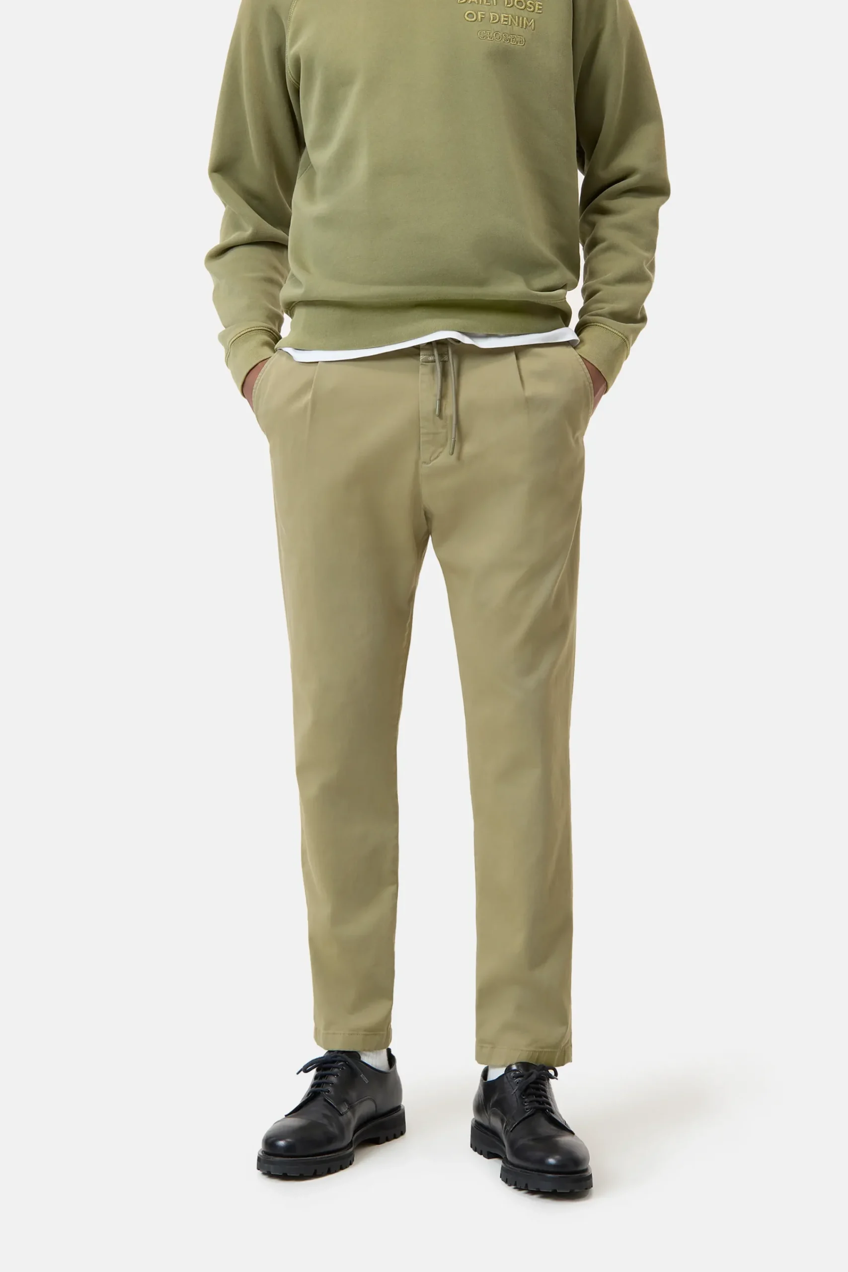 Closed Hosen*Regular Pants - Style Name Vigo Tapered Herbalgreen