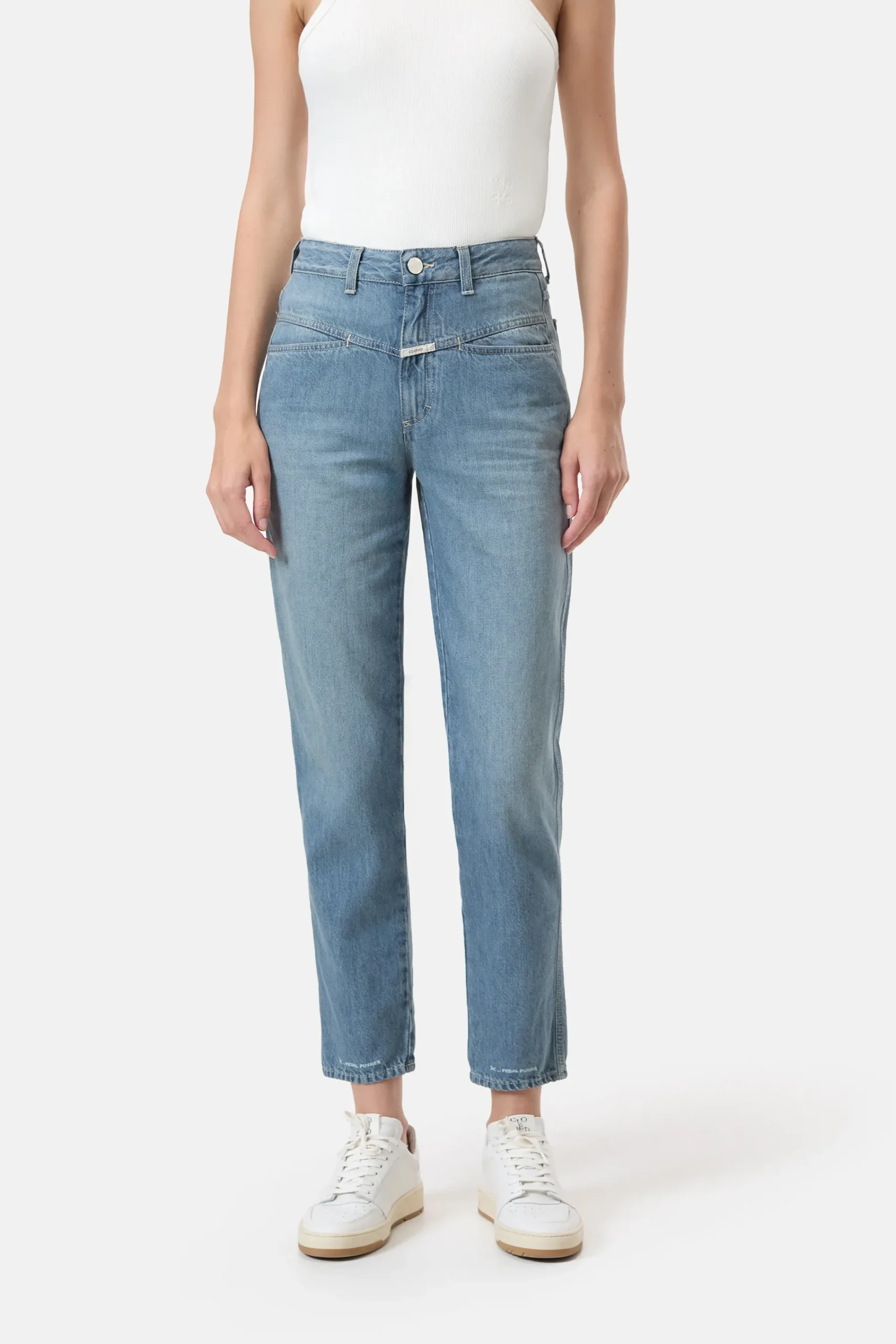 Closed Jeans | Relaxed Fit*Relaxed Jeans - Style Name Pedal Pusher Midgrey