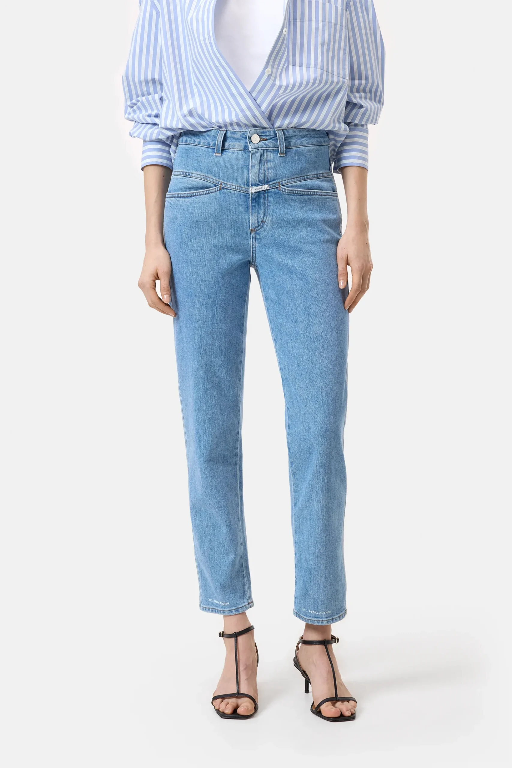 Closed Jeans | Relaxed Fit*Relaxed Jeans - Style Name Pedal Pusher Midblue