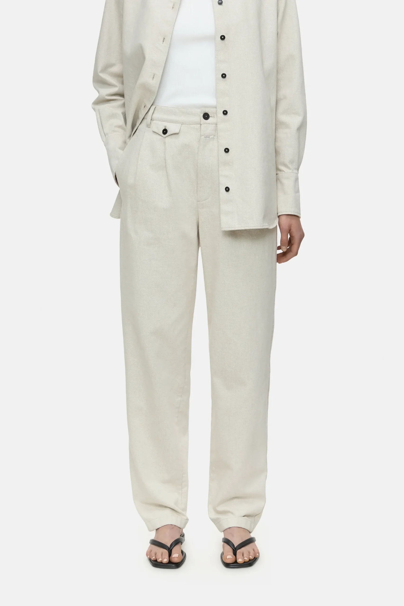 Closed Jeans | Relaxed Fit*Relaxed Jeans - Style Name Rhoone creme