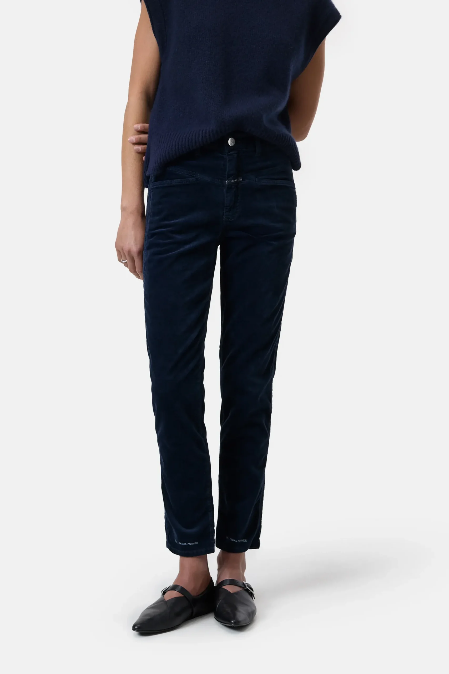 Closed Hosen*Relaxed Pants - Style Name Pedal Pusher Darknight