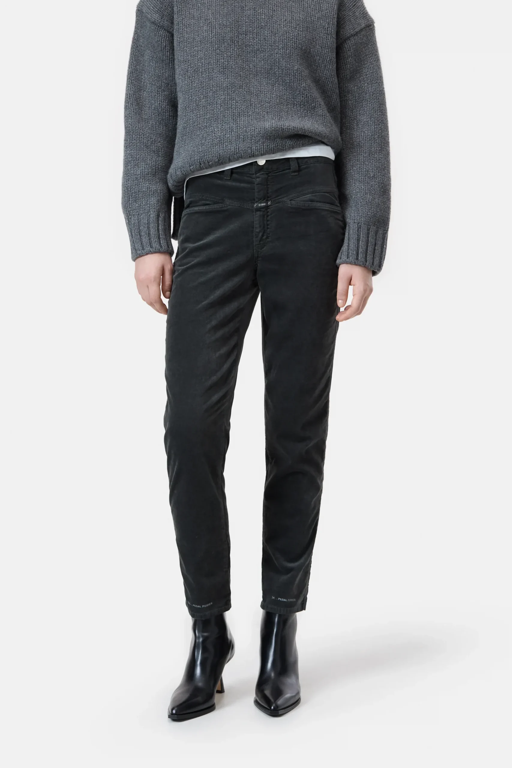 Closed Hosen*Relaxed Pants - Style Name Pedal Pusher Irishcoffee