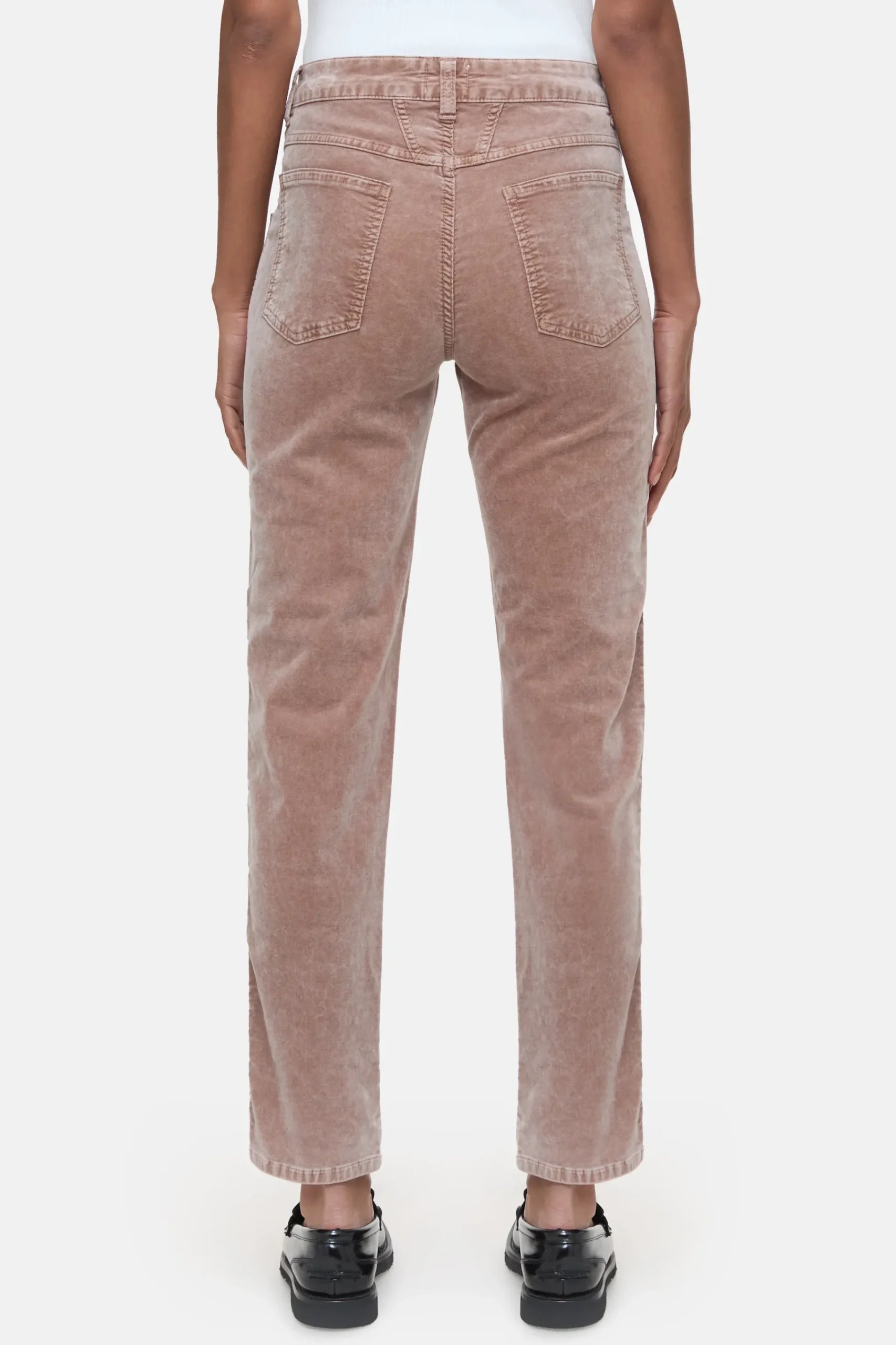 Closed Hosen*Relaxed Pants - Style Name Pedal Pusher Biscottibrown