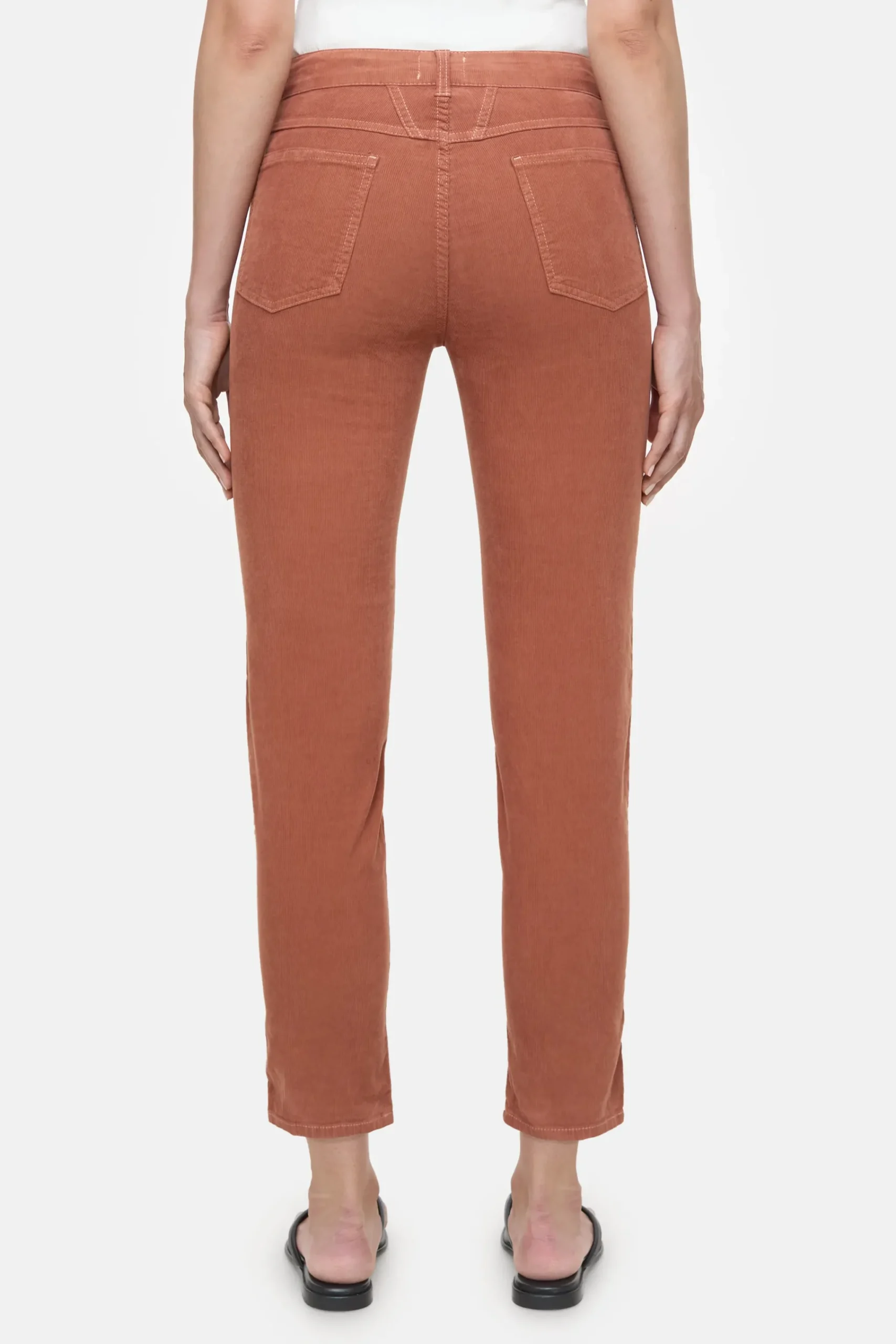 Closed Hosen*Relaxed Pants - Style Name Pedal Pusher Ferrobrown