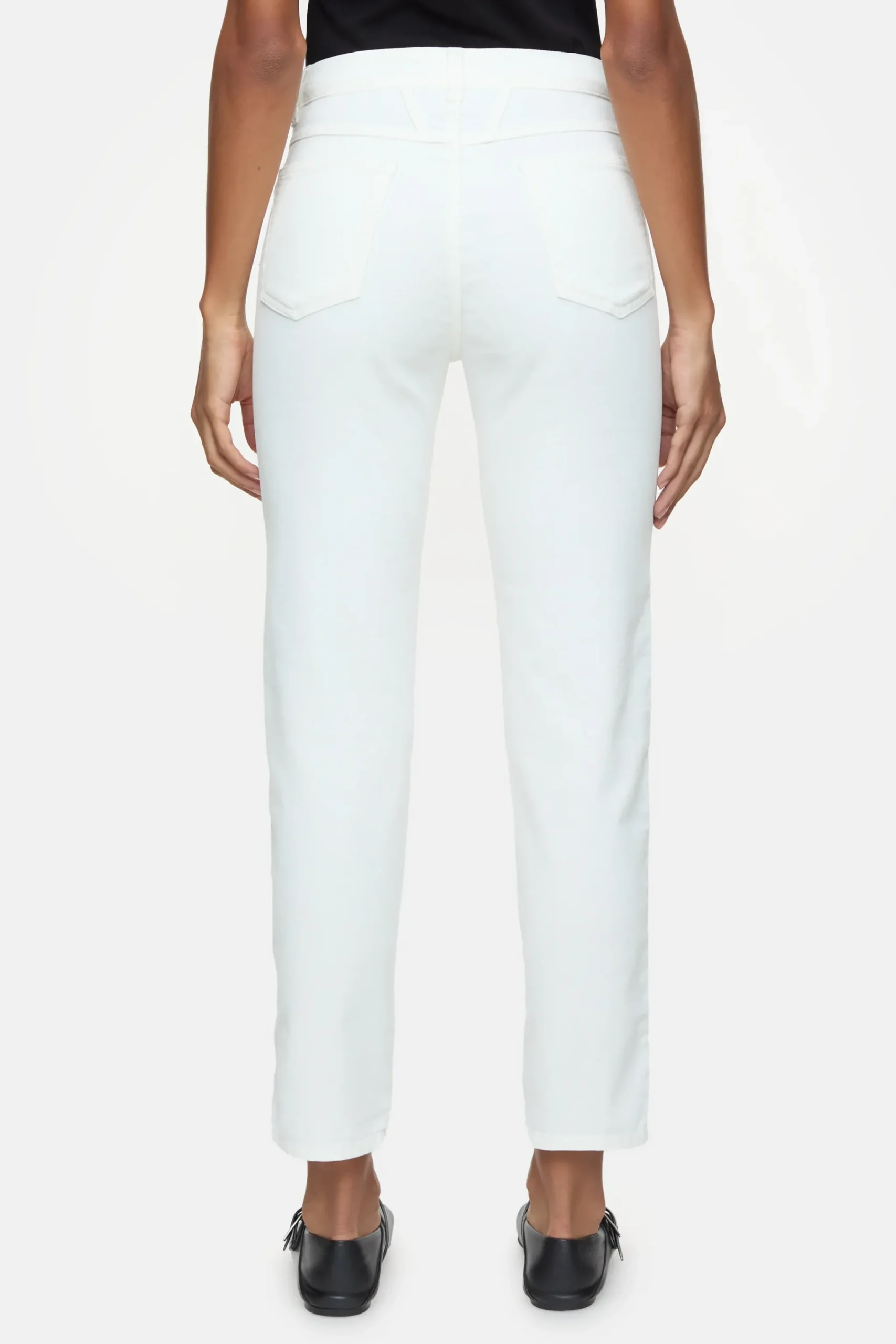 Closed Hosen*Relaxed Pants - Style Name Pedal Pusher Ivory