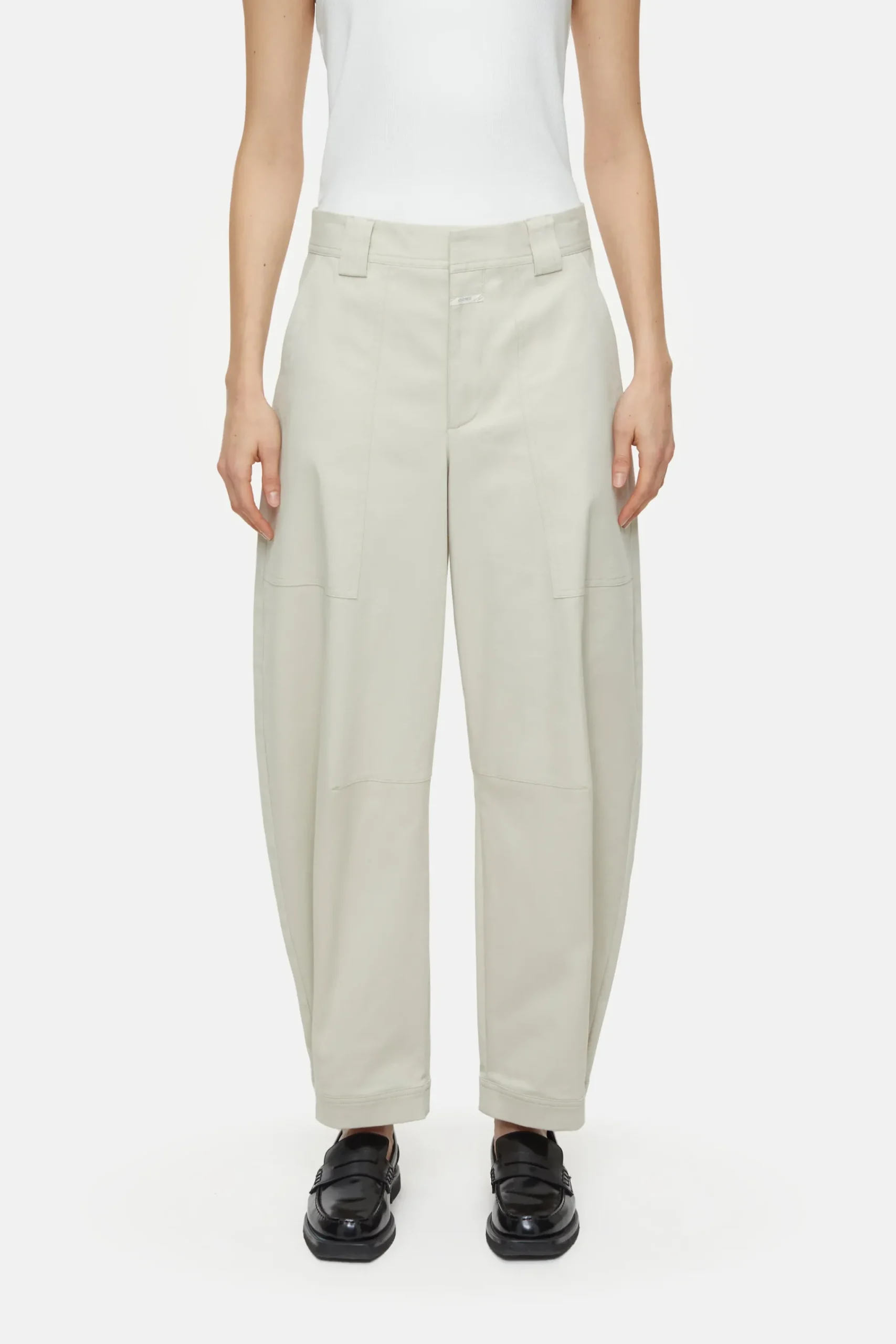 Closed Hosen*Relaxed Pants - Style Name Rhannon Sabbiabeige