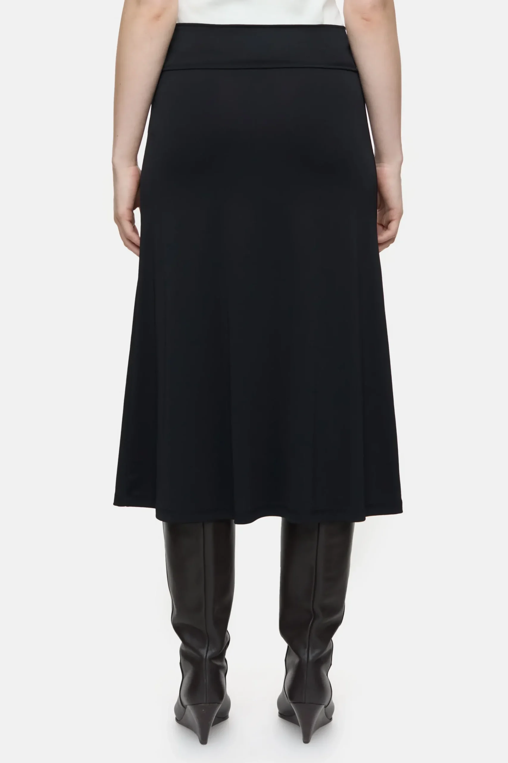 Closed Röcke*Rock aus Crêpe Black