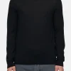 Closed Strick*Rollkragenpullover aus Bio-Wolle Black