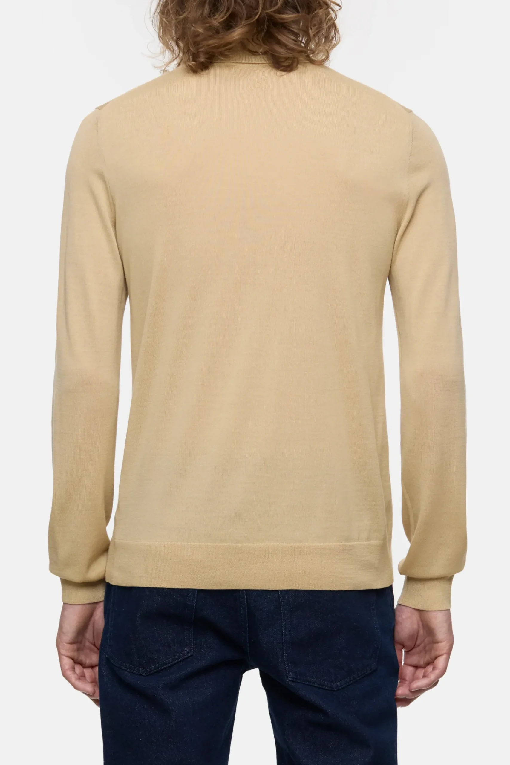 Closed Strick*Rollkragenpullover aus Bio-Wolle Peanutbutter