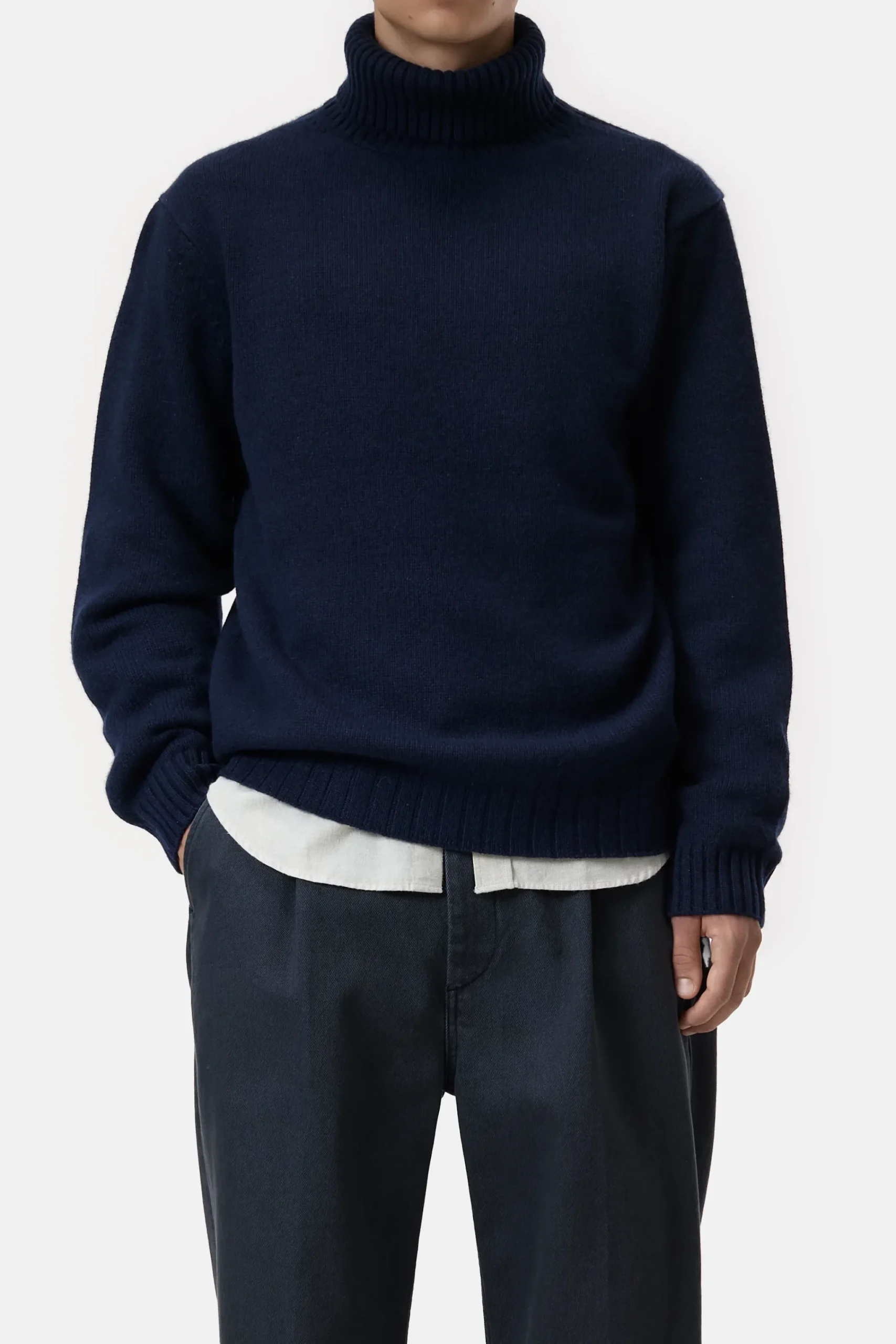 Closed Strick*Rollkragenpullover aus Kaschmir Darknight