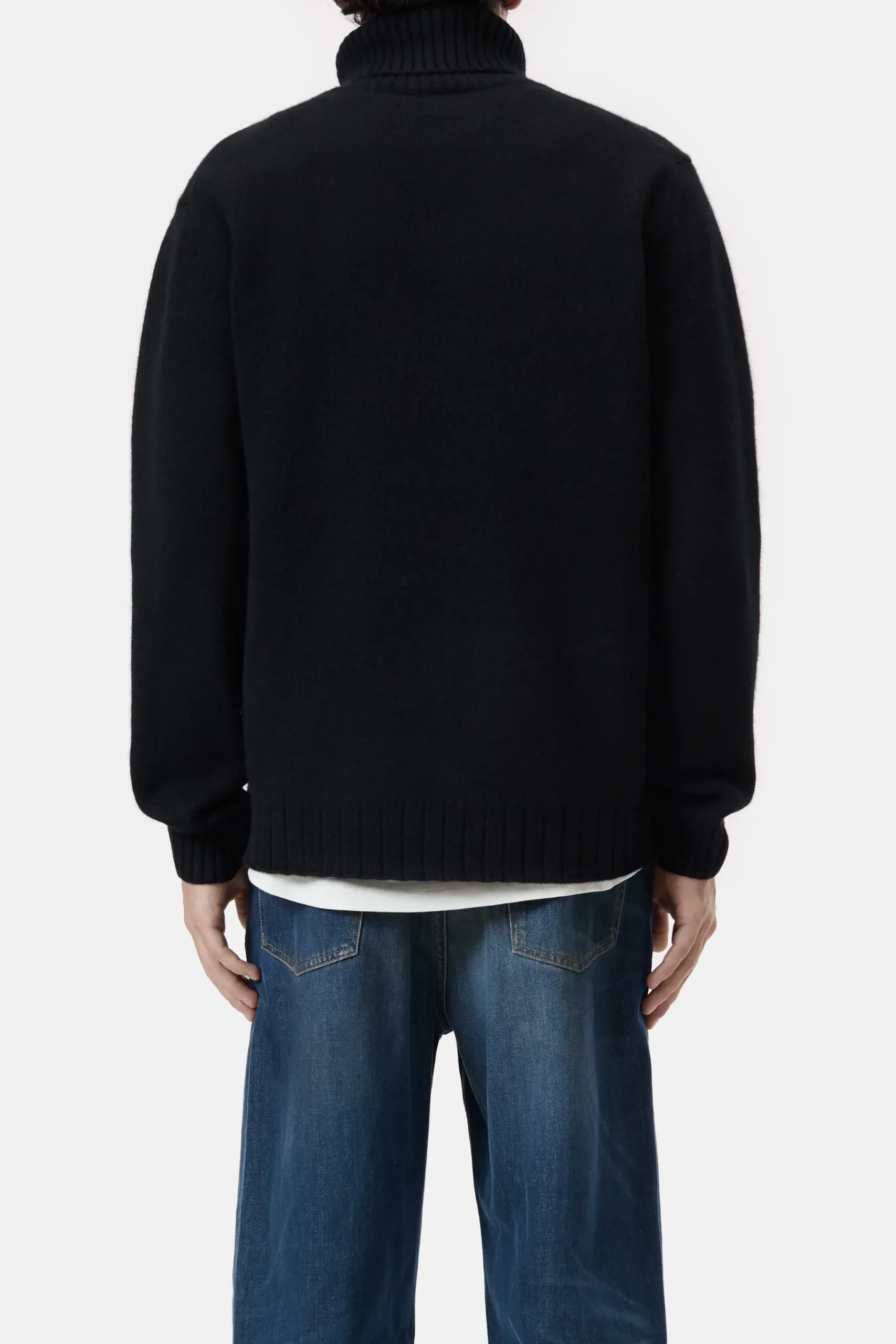 Closed Strick*Rollkragenpullover aus Kaschmir Black