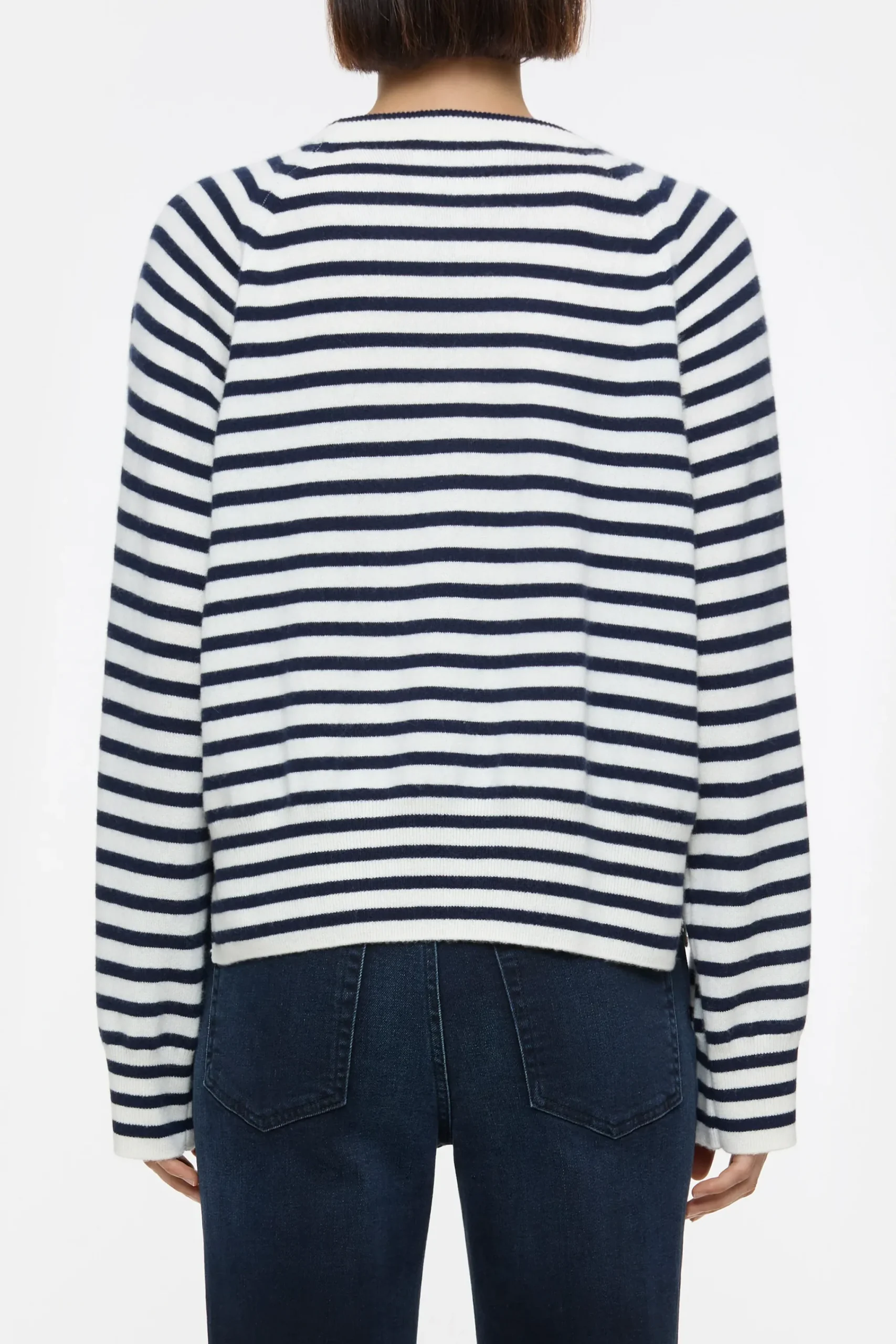 Closed Strick*Rundhalspullover aus Kaschmir Ivory