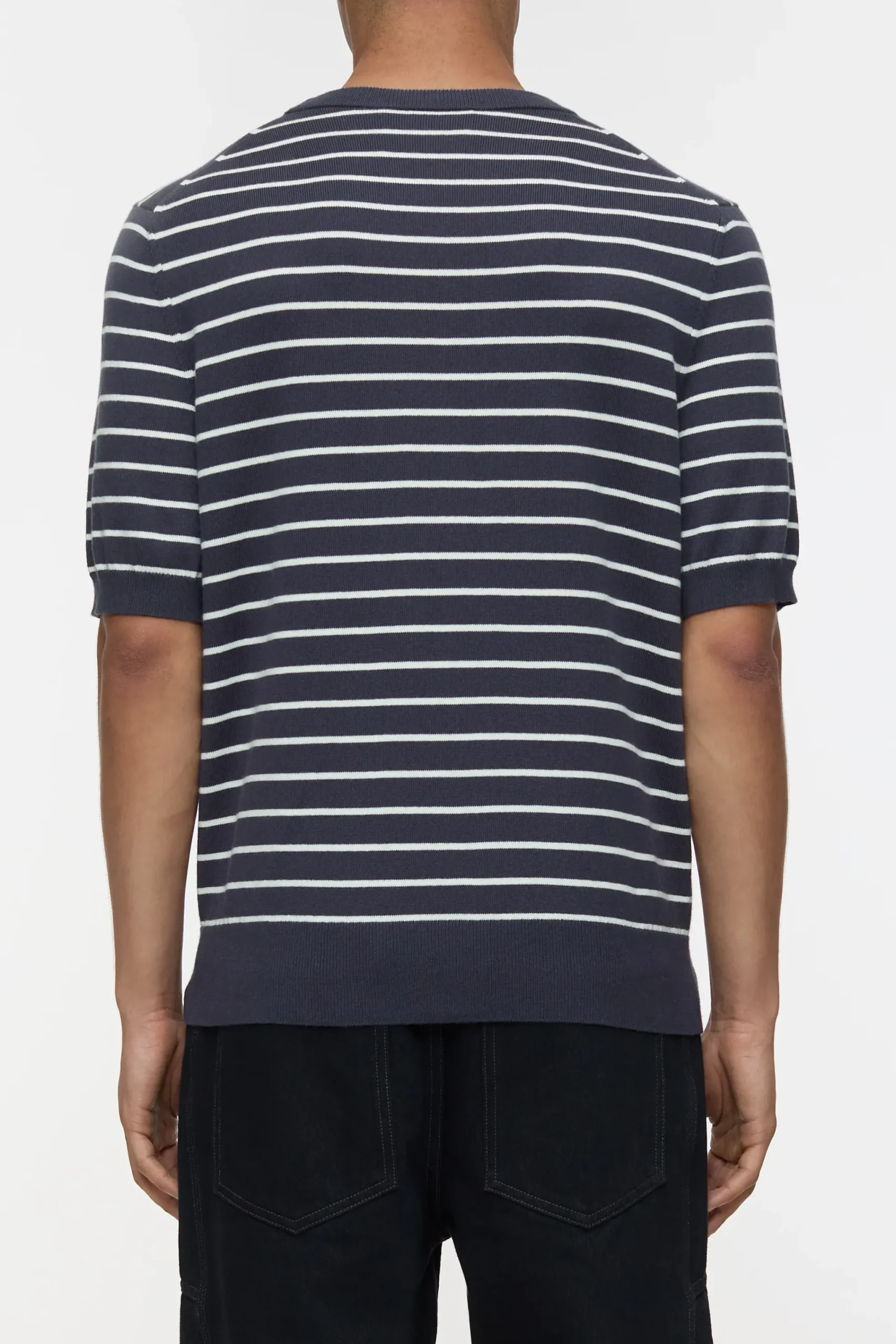 Closed Strick*Shirt aus Bio-Baumwoll-Mix Smokeyblue