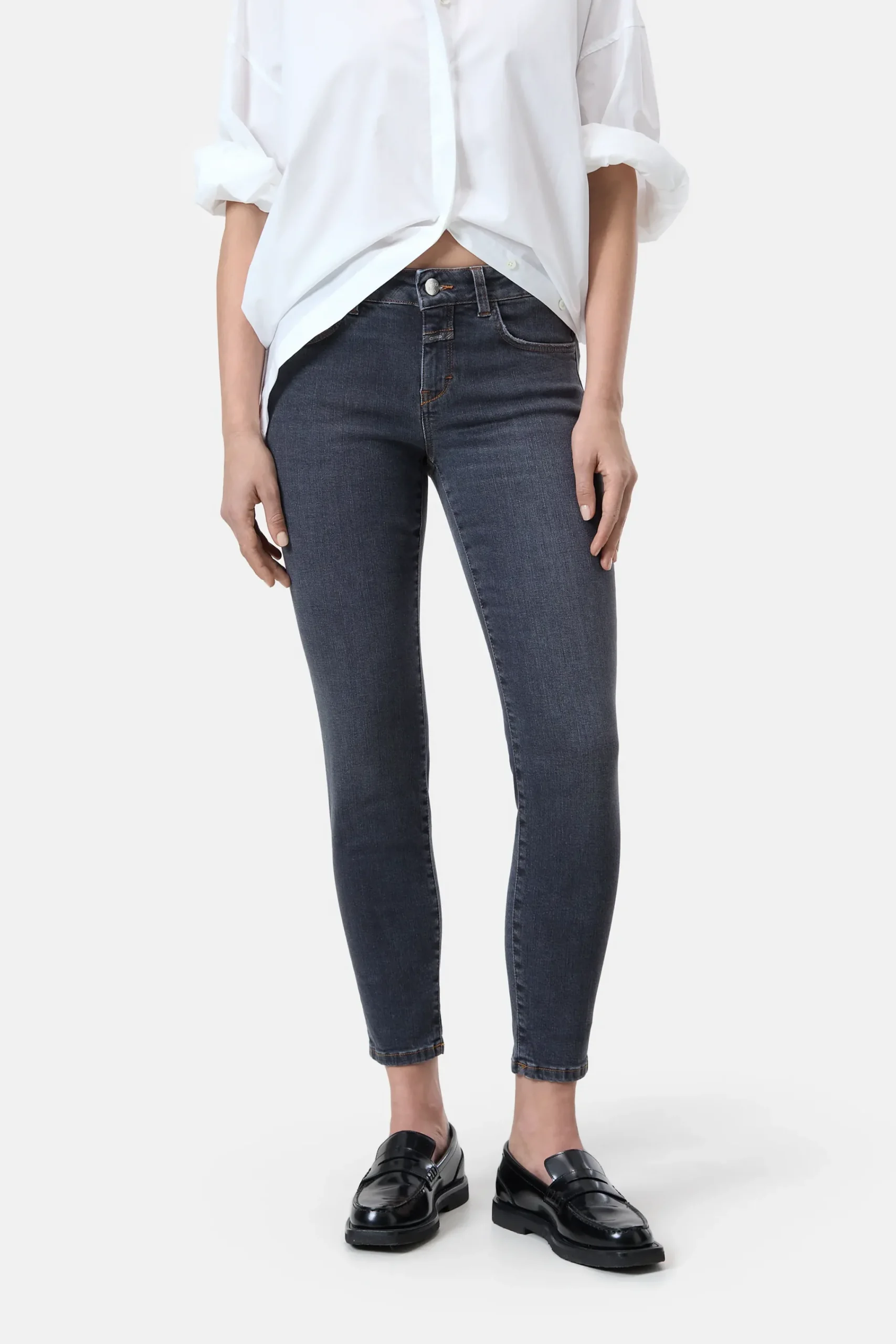 Closed Jeans | Skinny Fit*Skinny Jeans - Style Name Baker Darkgrey