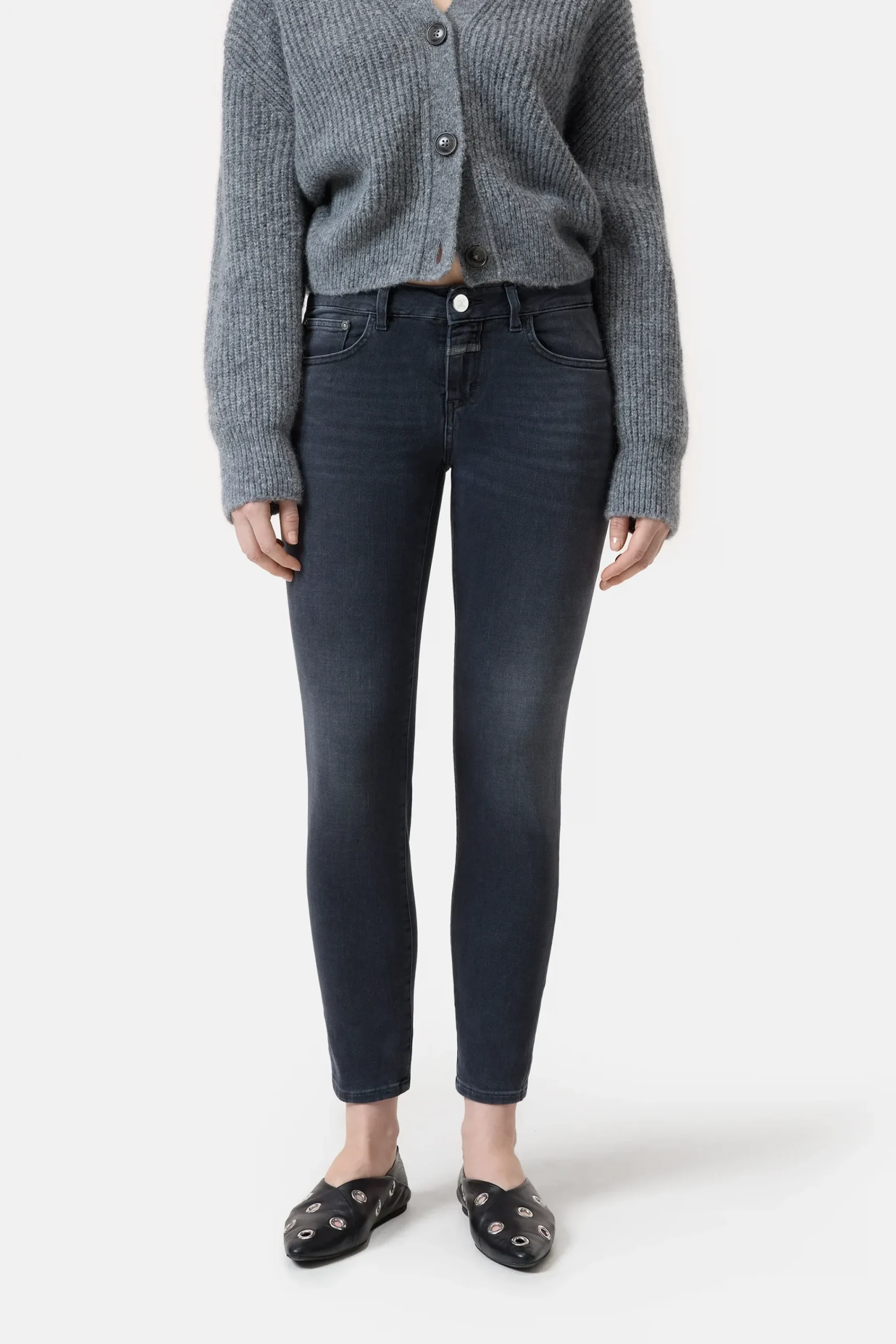 Closed Jeans | Skinny Fit*Skinny Jeans - Style Name Baker Darkgrey