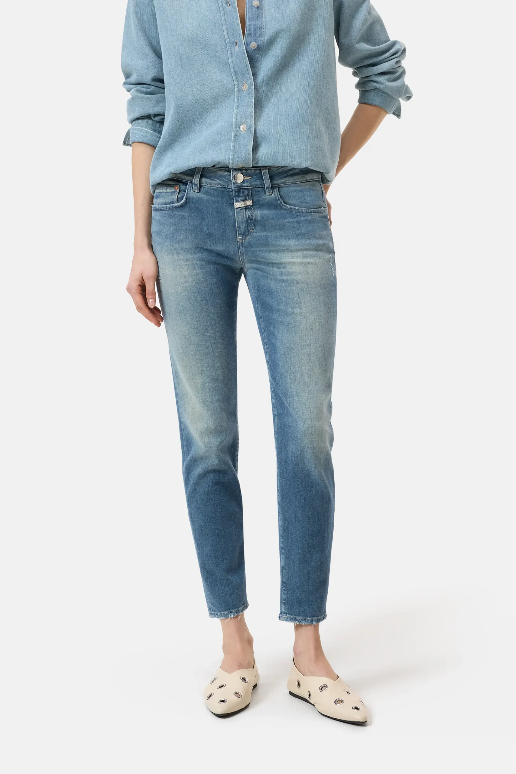 Closed Jeans | Skinny Fit*Skinny Jeans - Style Name Baker Midblue