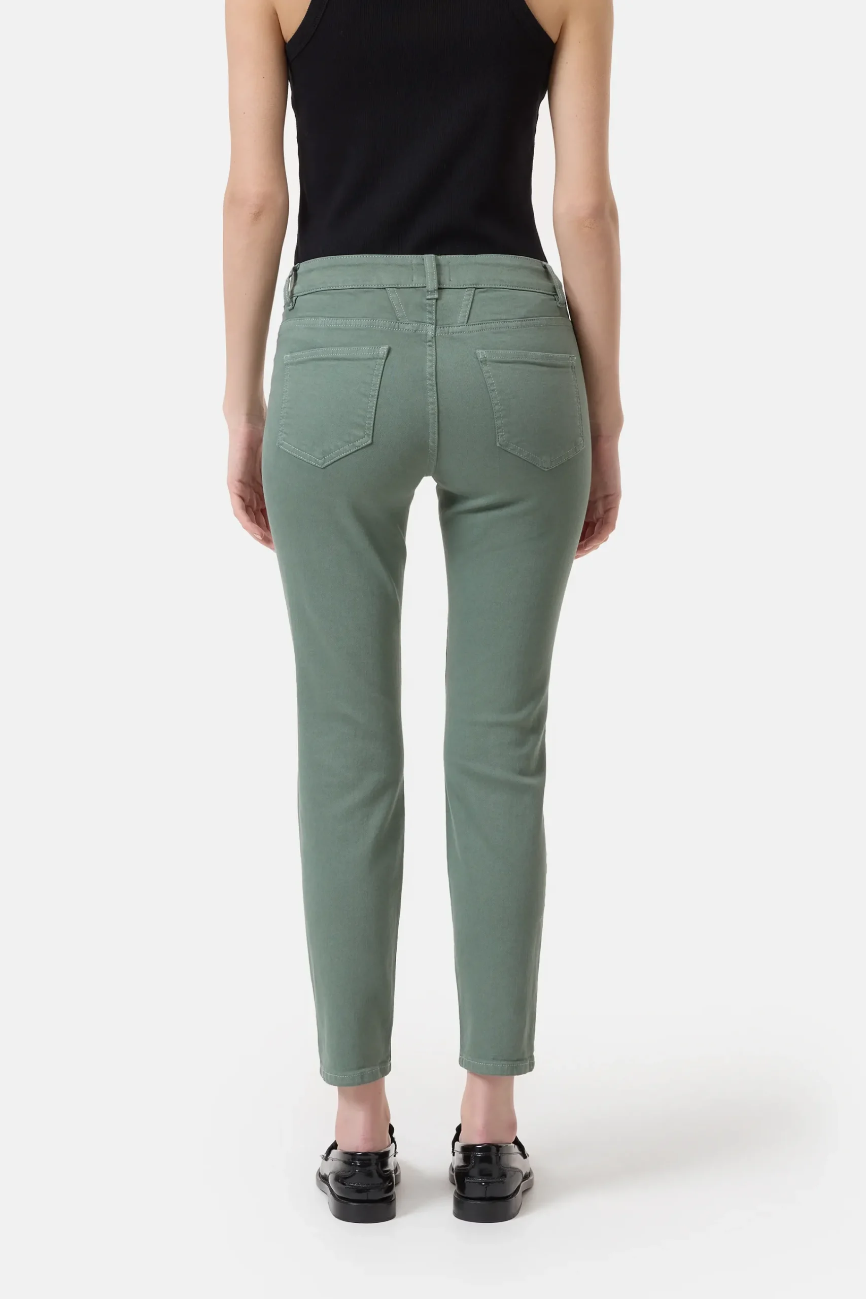 Closed Jeans | Skinny Fit*Skinny Jeans - Style Name Baker Fadedgreen