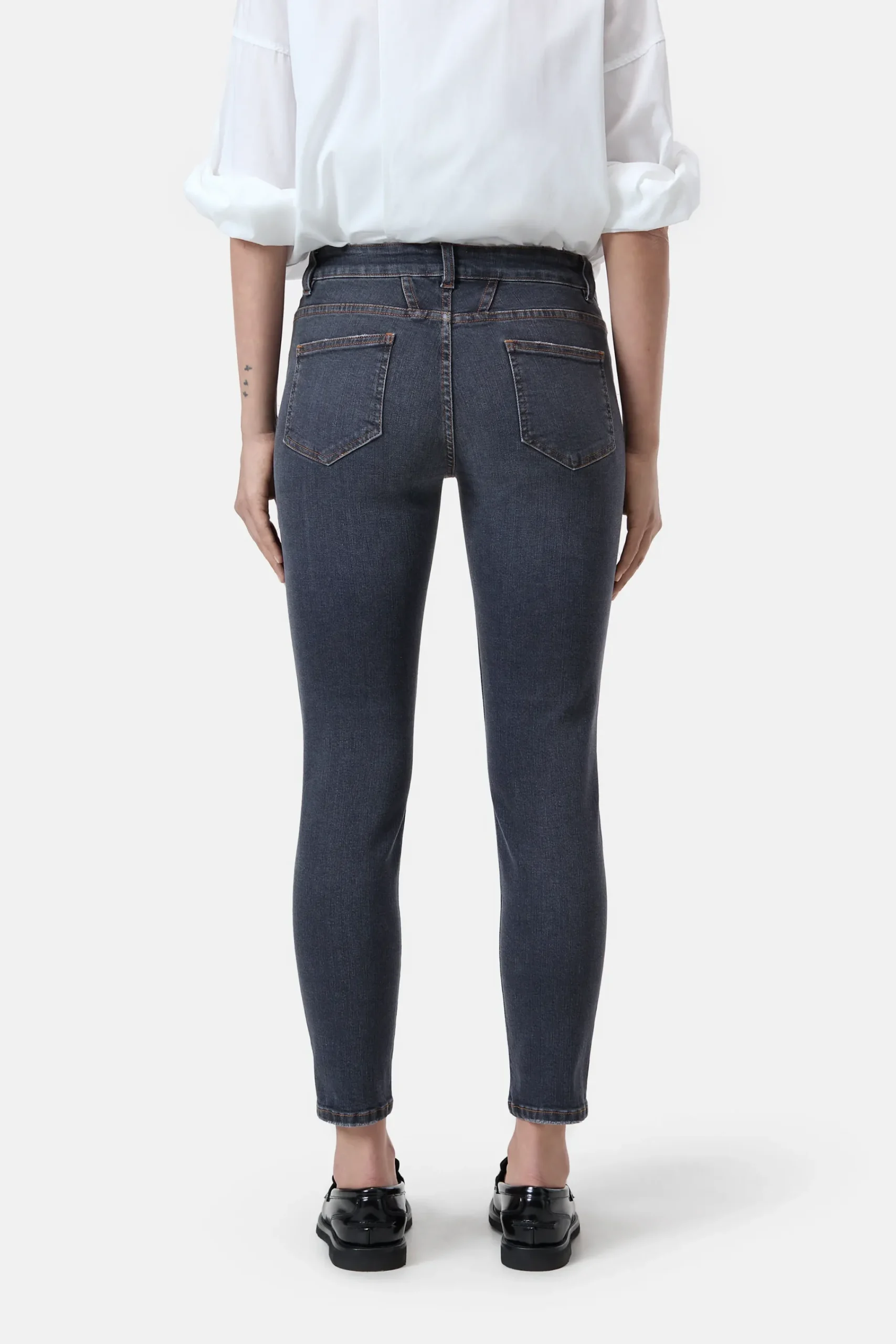 Closed Jeans | Skinny Fit*Skinny Jeans - Style Name Baker Darkgrey