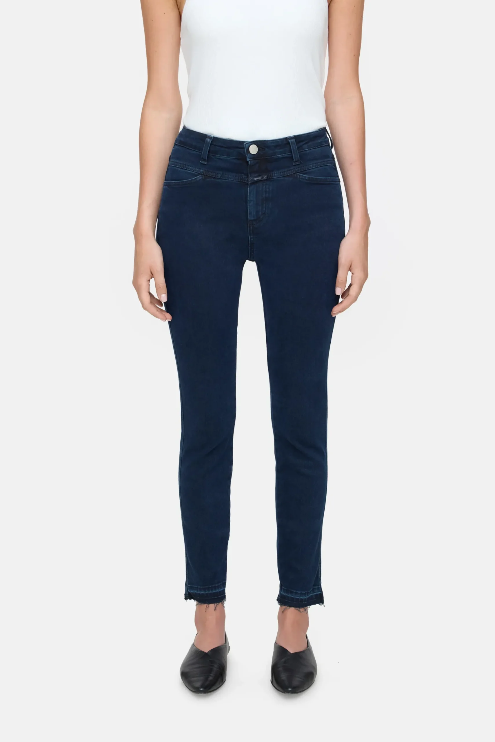 Closed Jeans | Skinny Fit*Skinny Jeans - Style Name Skinny Pusher Blue/black