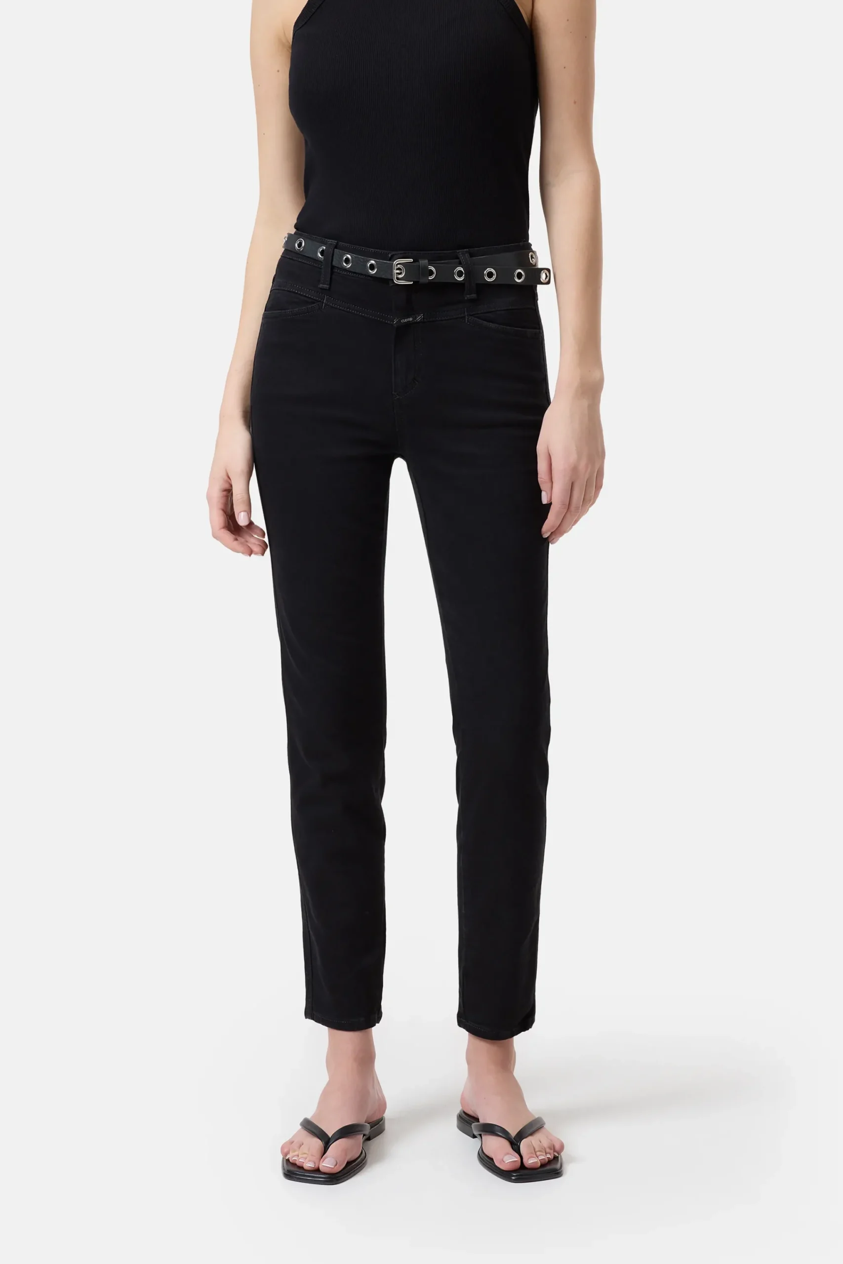 Closed Jeans | Skinny Fit*Skinny Jeans - Style Name Skinny Pusher Black