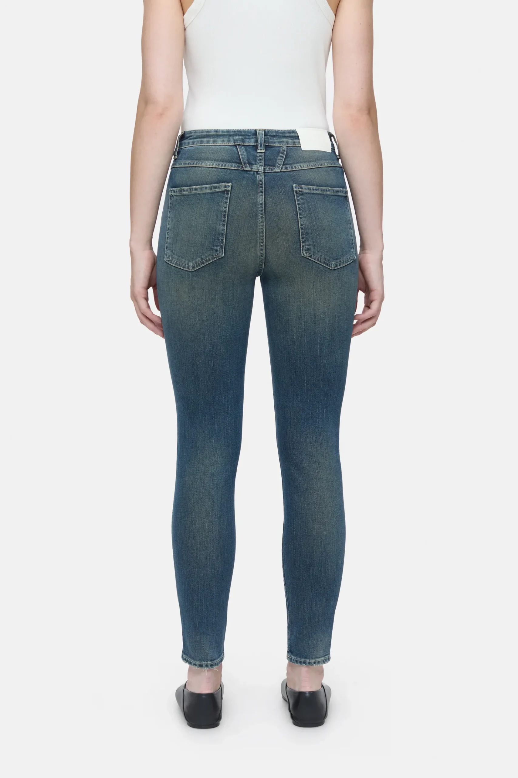 Closed Jeans | Skinny Fit*Skinny Jeans - Style Name Skinny Pusher Midblue