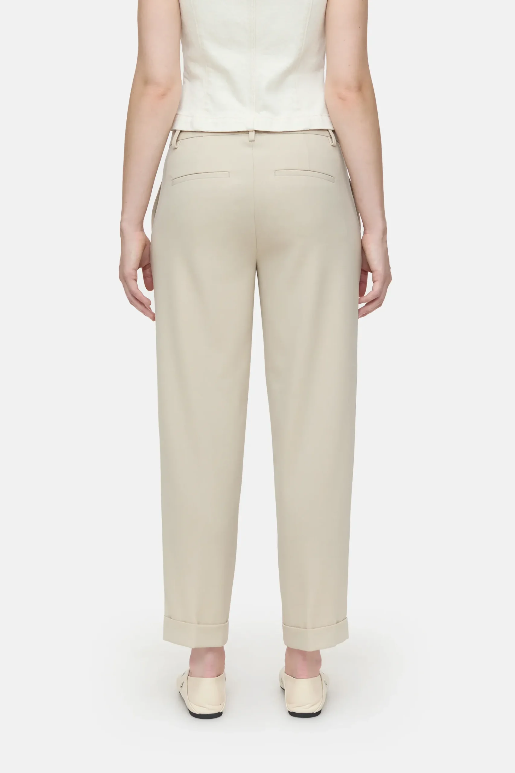 Closed Hosen*Skinny Pants - Style Name Auckley Pearlbeige