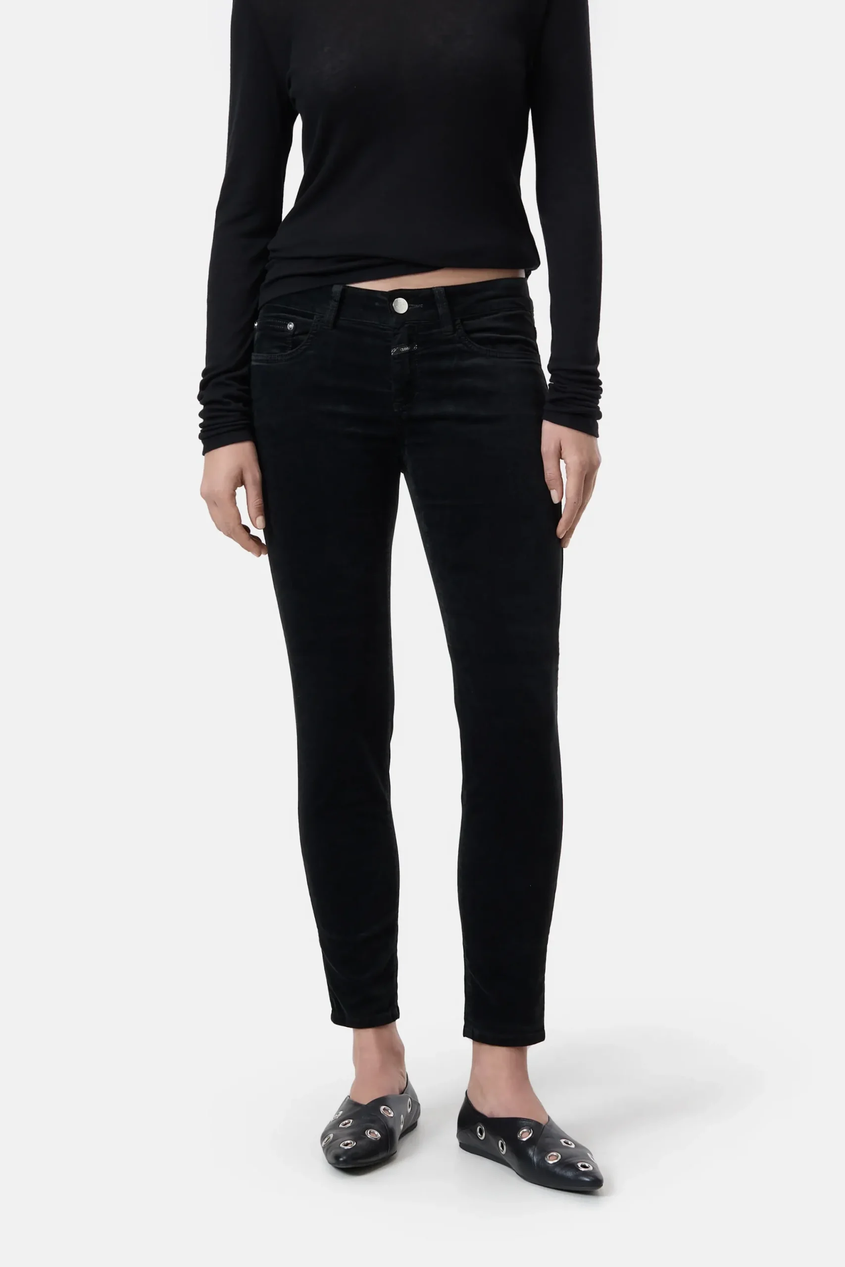 Closed Hosen*Skinny Pants - Style Name Baker Black