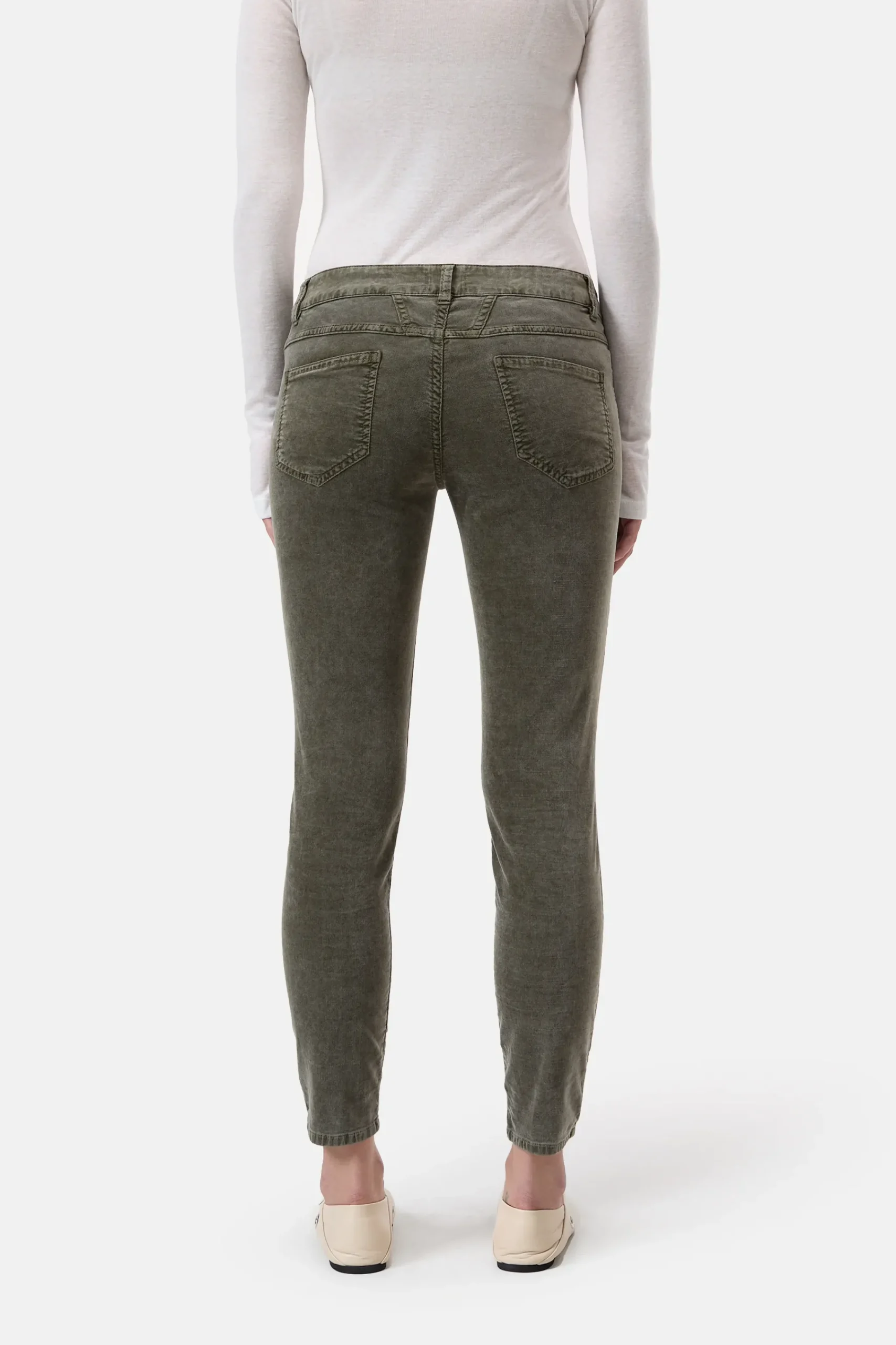 Closed Hosen*Skinny Pants - Style Name Baker Vergreen