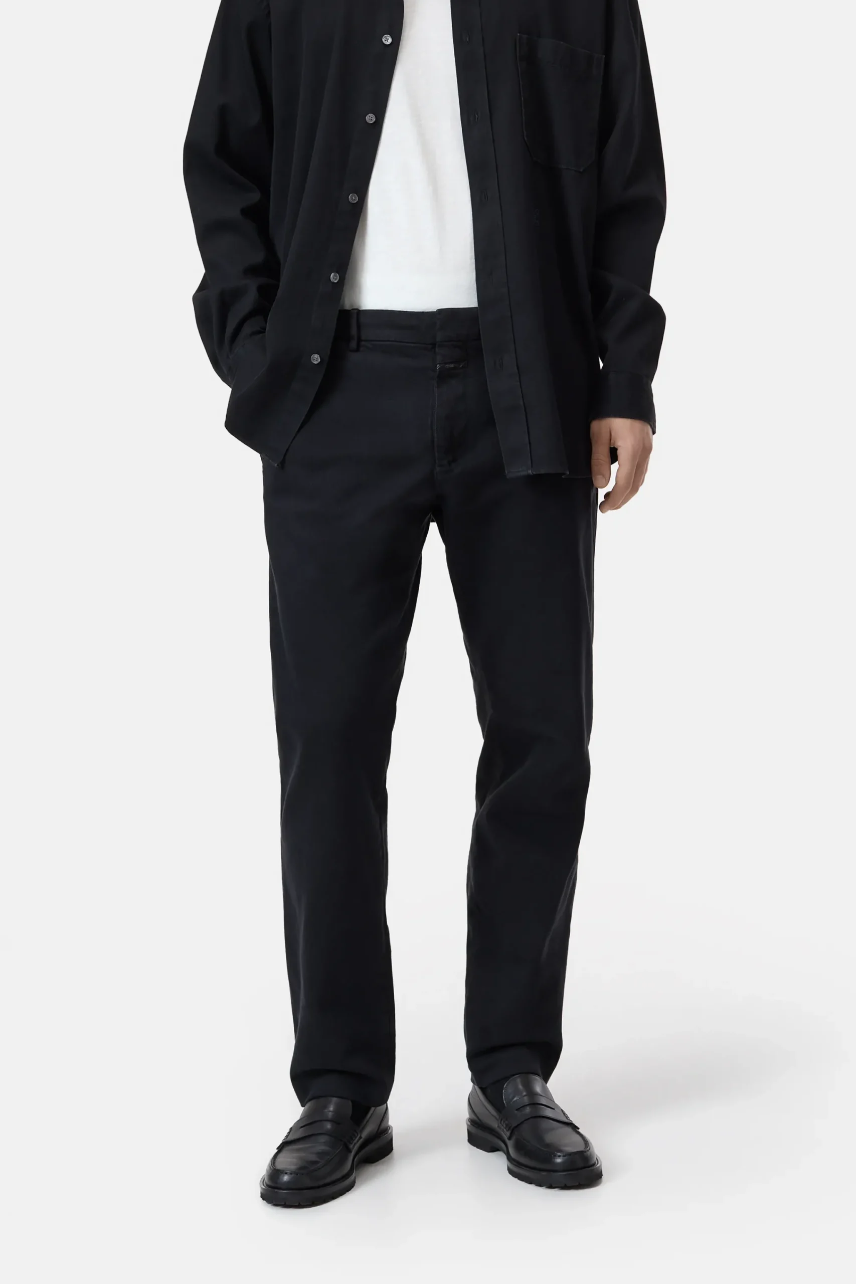 Closed Hosen*Slim Pants - Style Name Clifton True Black