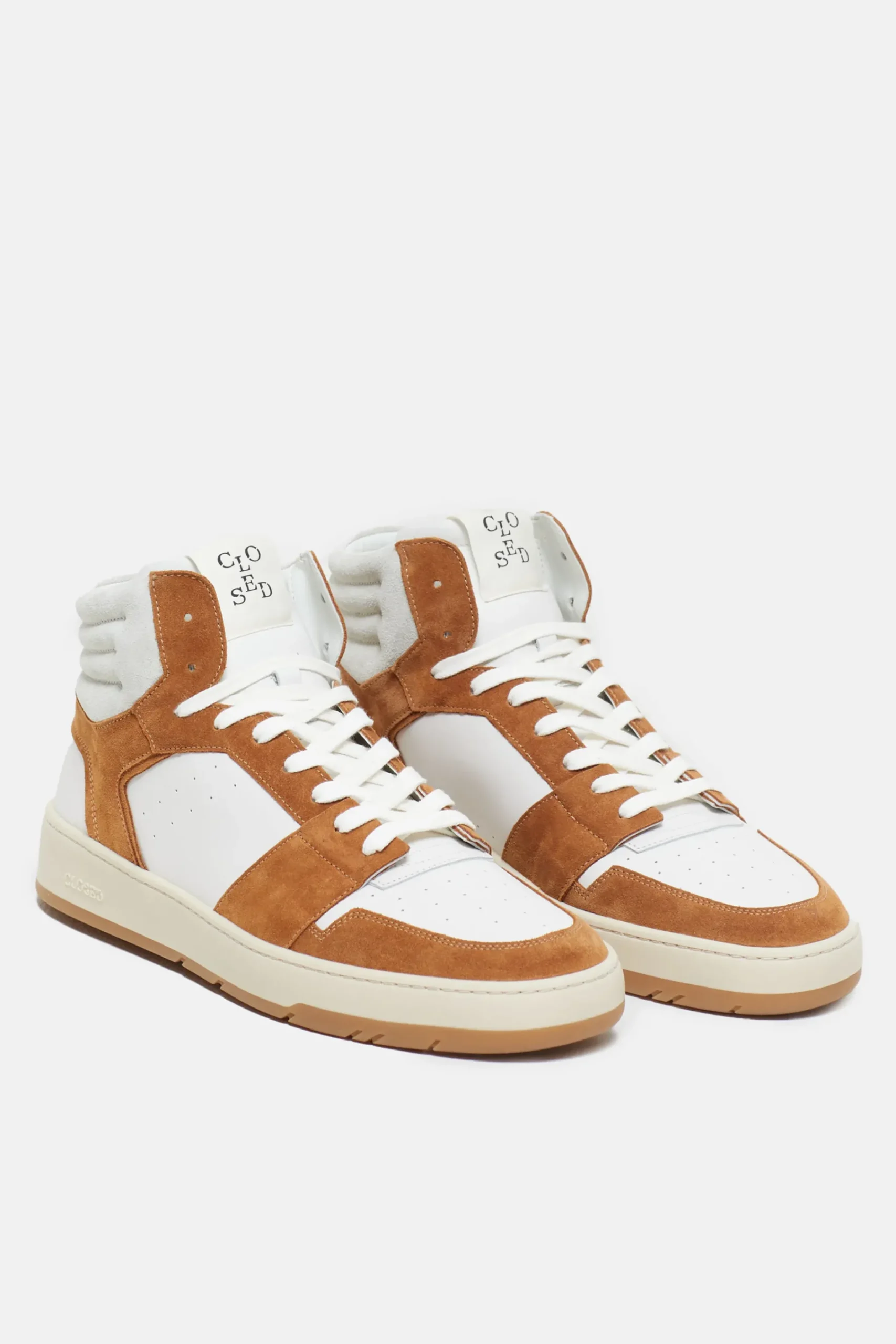 Closed Sneakers*Sneaker High aus Leder Tullamorebrown