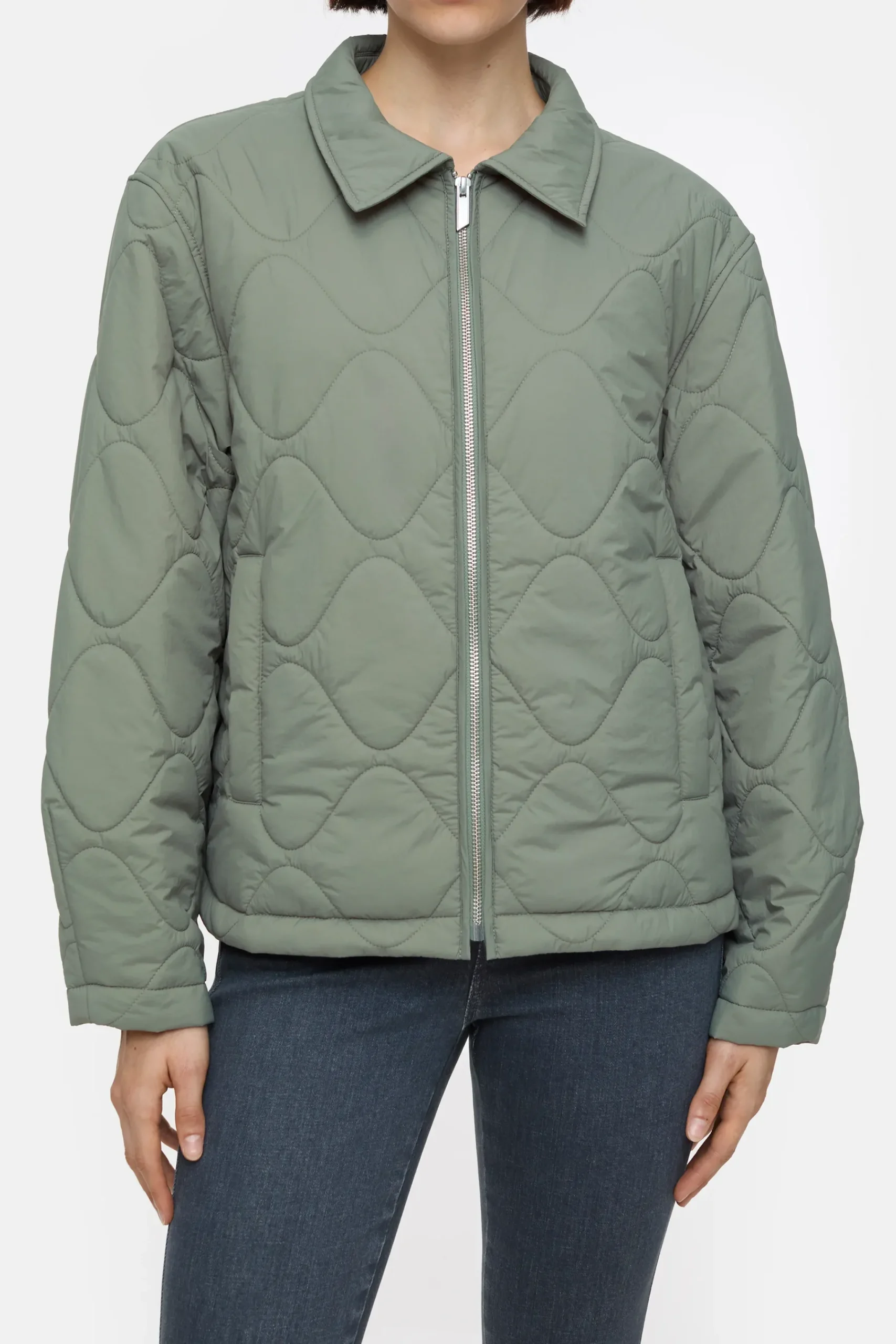 Closed Jacken & Mäntel*Steppblouson Fadedgreen