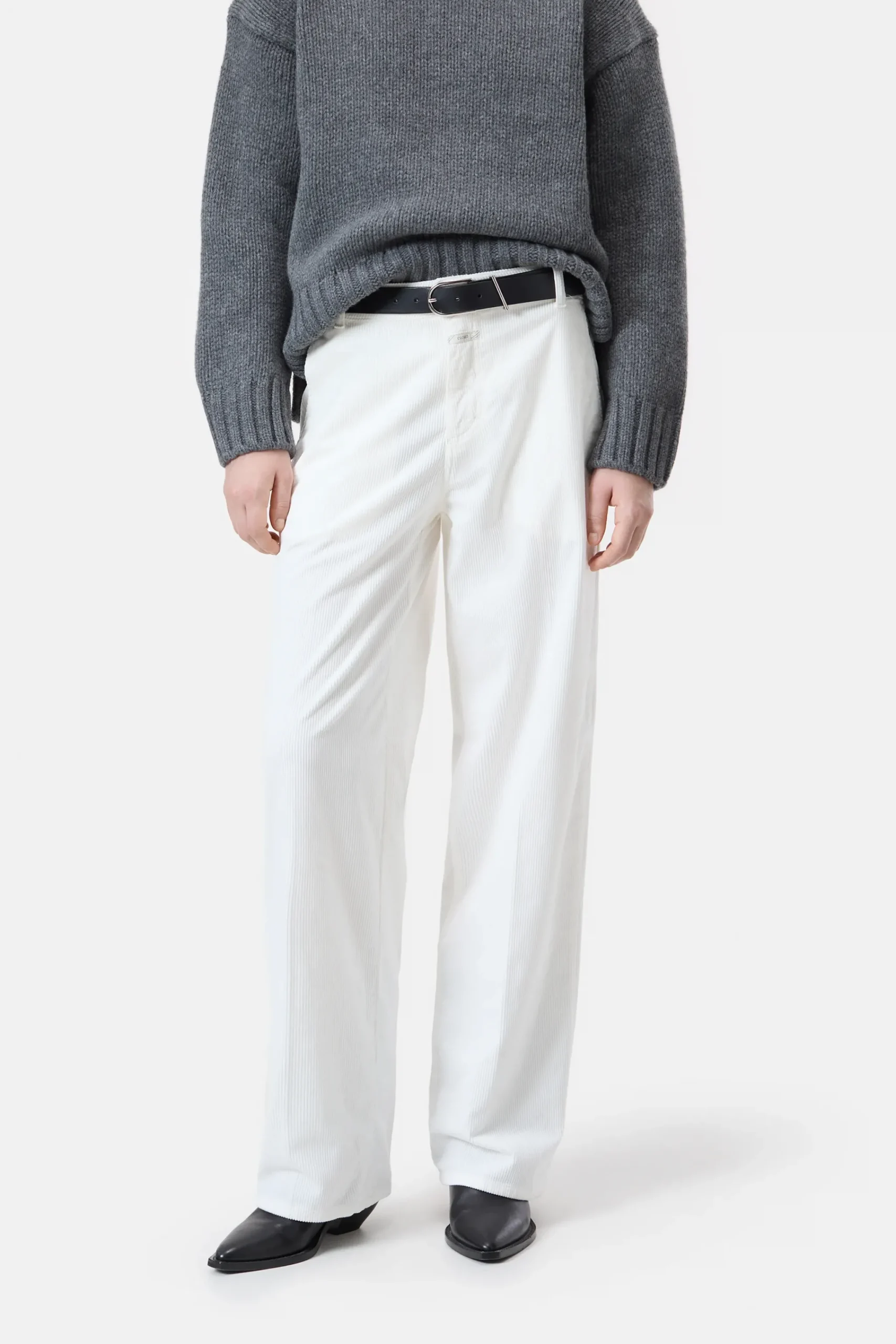 Closed Hosen*Straight Pants - Style Name Jurdy Ivory