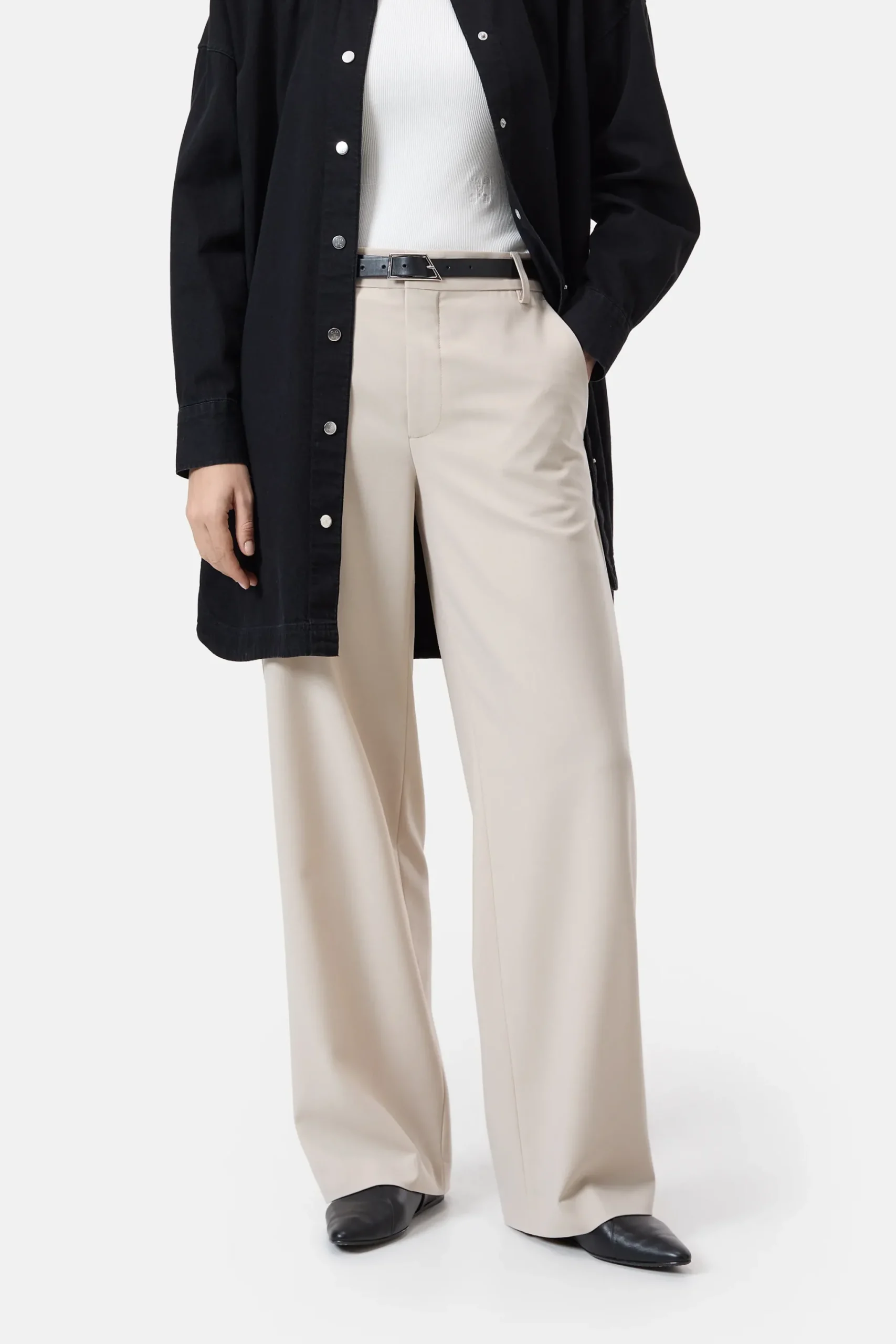 Closed Hosen*Straight Pants - Style Name Jurdy Pearlbeige