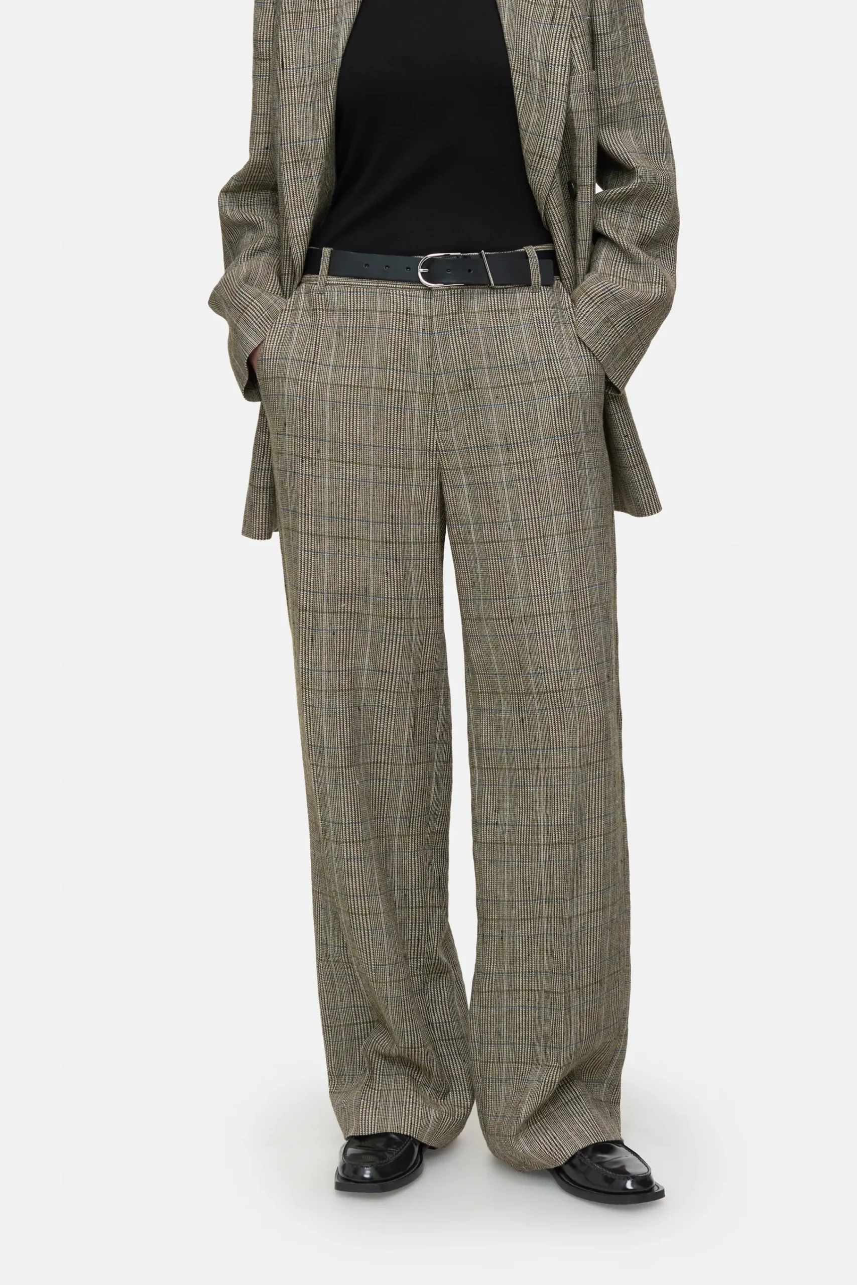 Closed Hosen*Straight Pants - Style Name Jurdy Multicolour