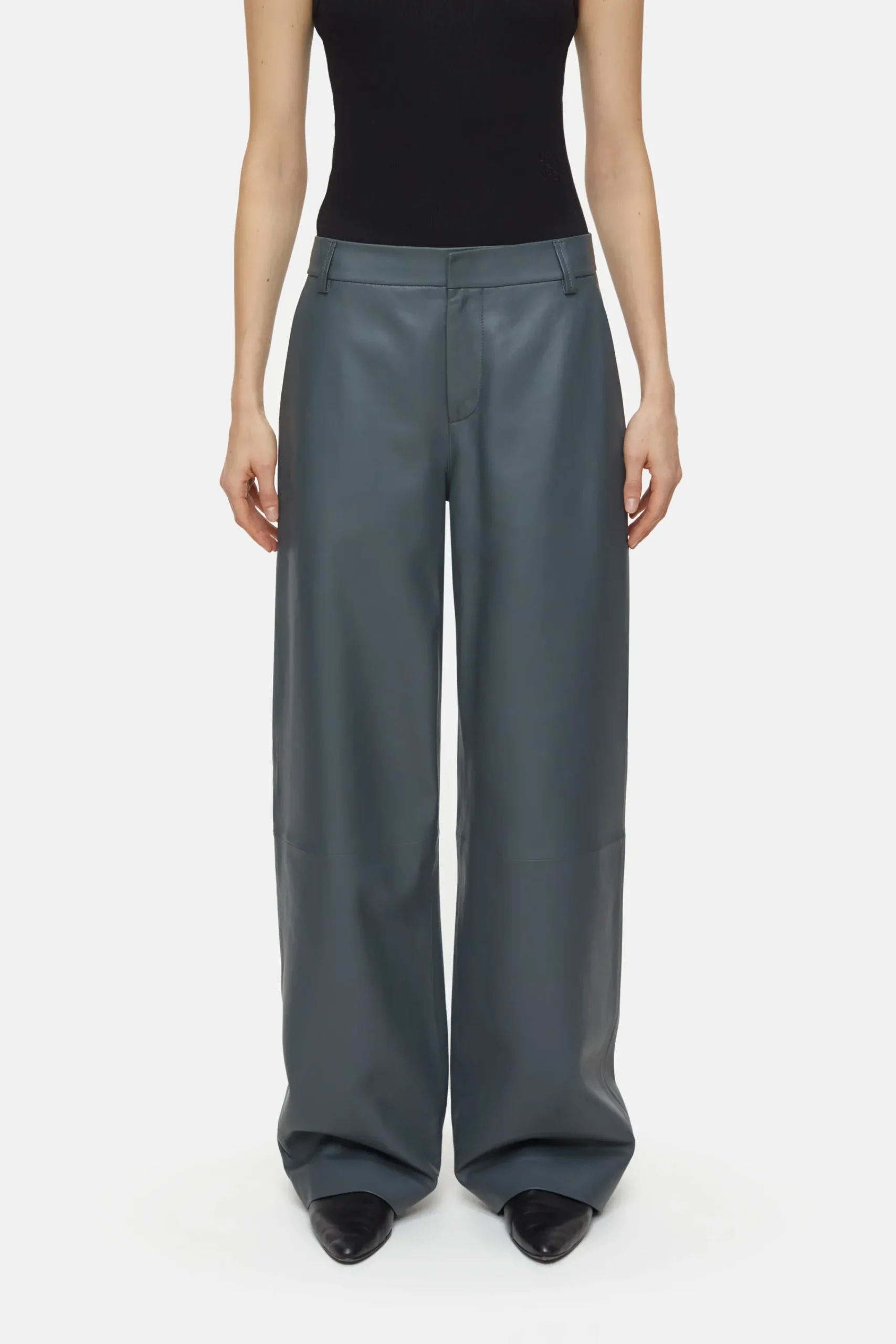 Closed Hosen*Straight Pants - Style Name Jurdy Pinigreen