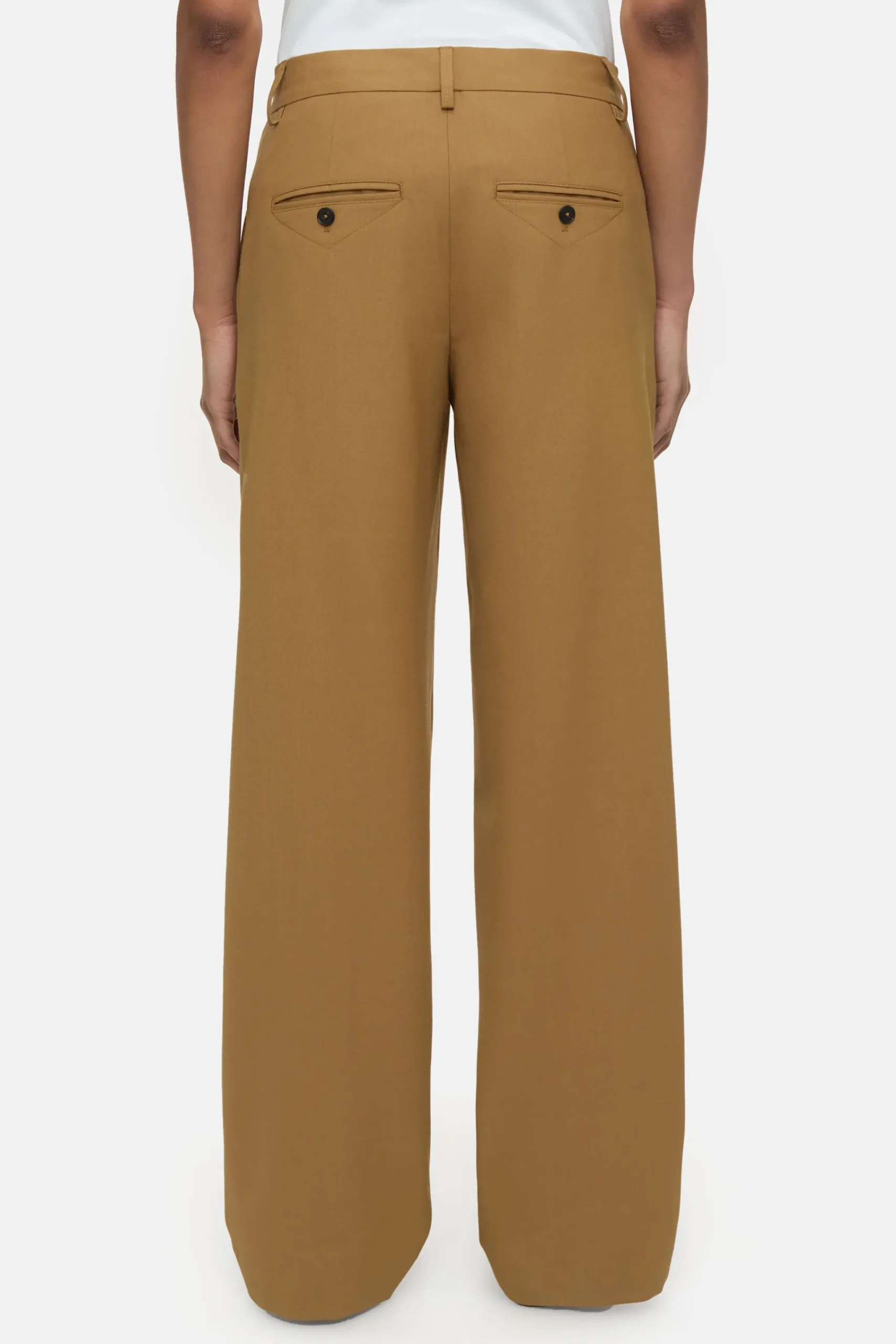 Closed Hosen*Straight Pants - Style Name Jurdy Tullamorebrown