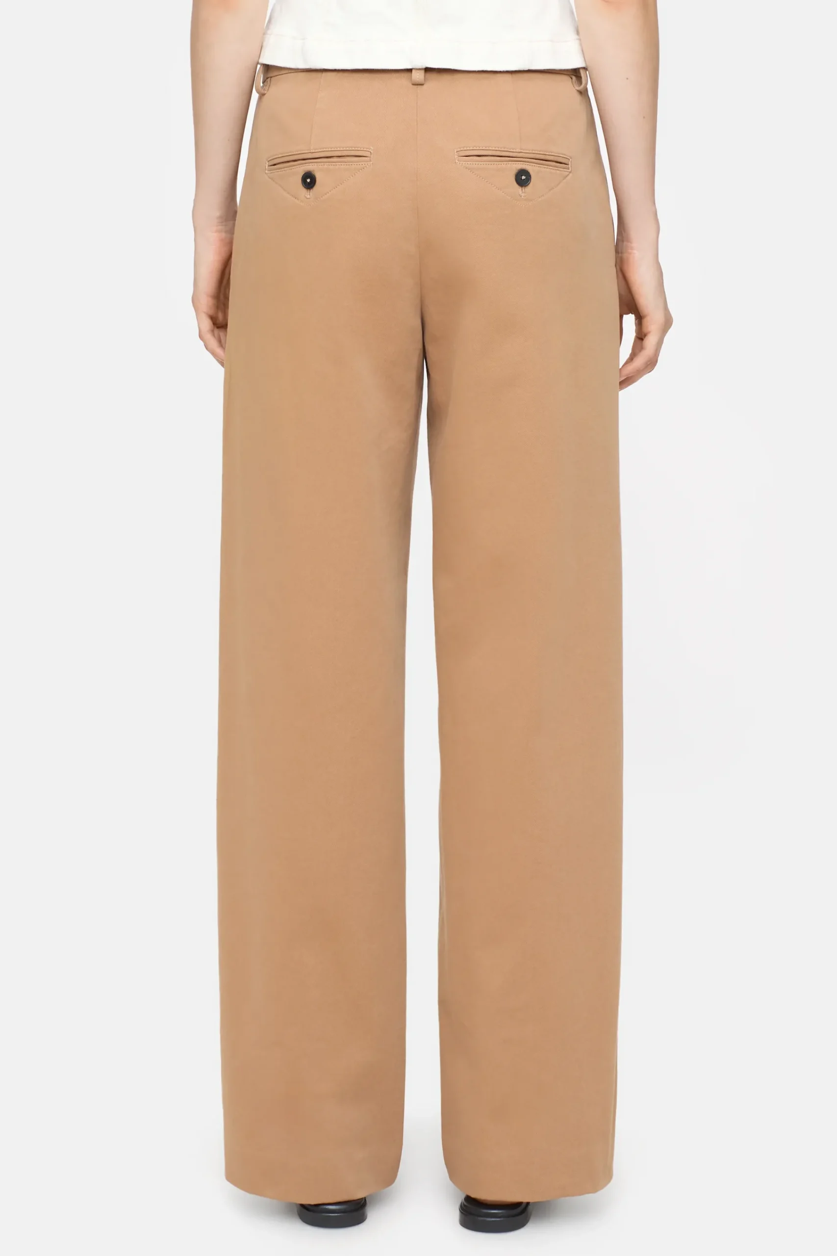 Closed Hosen*Straight Pants - Style Name Jurdy Biscottibrown