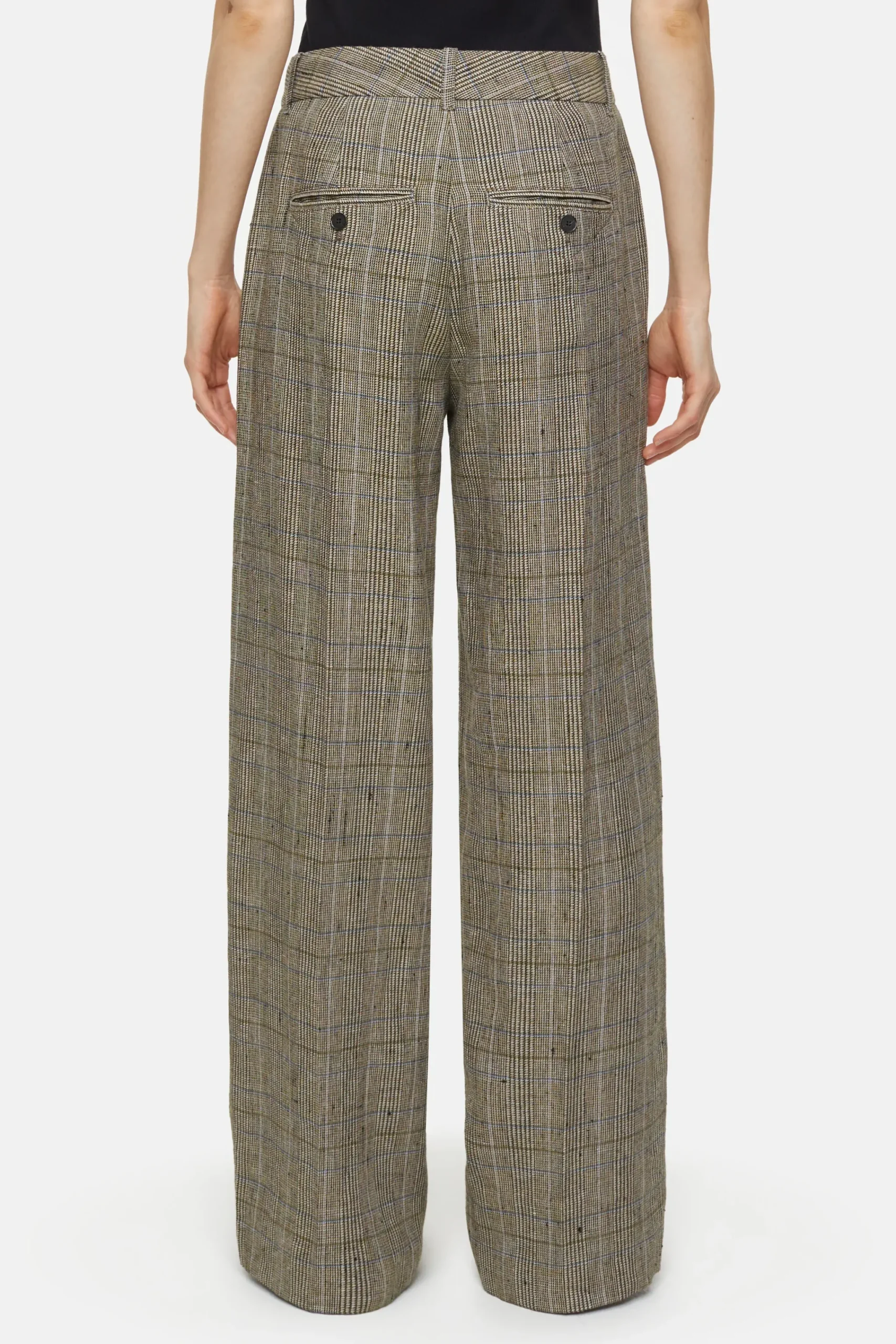 Closed Hosen*Straight Pants - Style Name Jurdy Multicolour