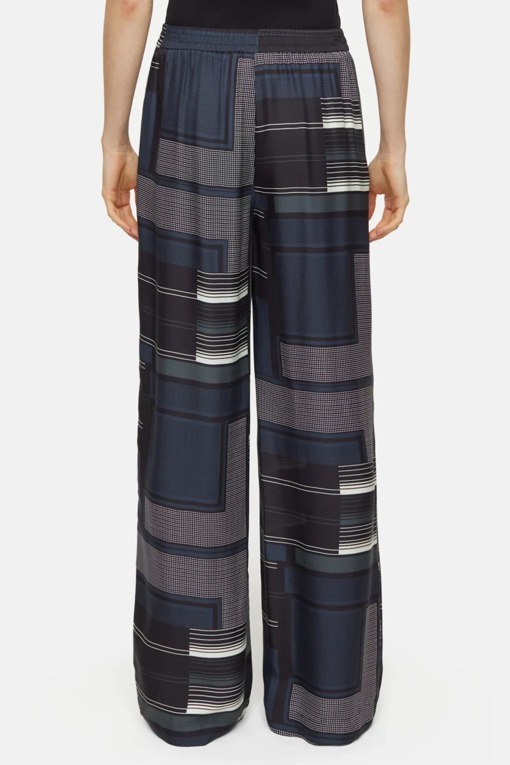 Closed Hosen*Straight Pants - Style Name Winona Smokeyblue