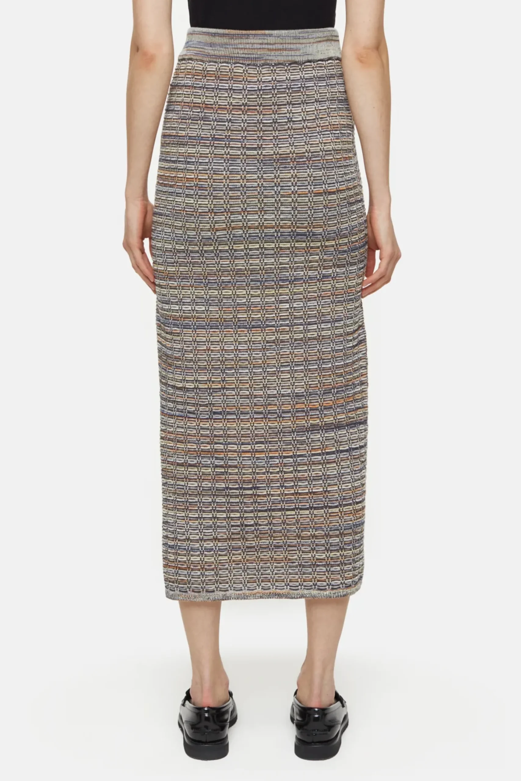 Closed Röcke*Strickrock aus Baumwoll-Mix Heritagegrey