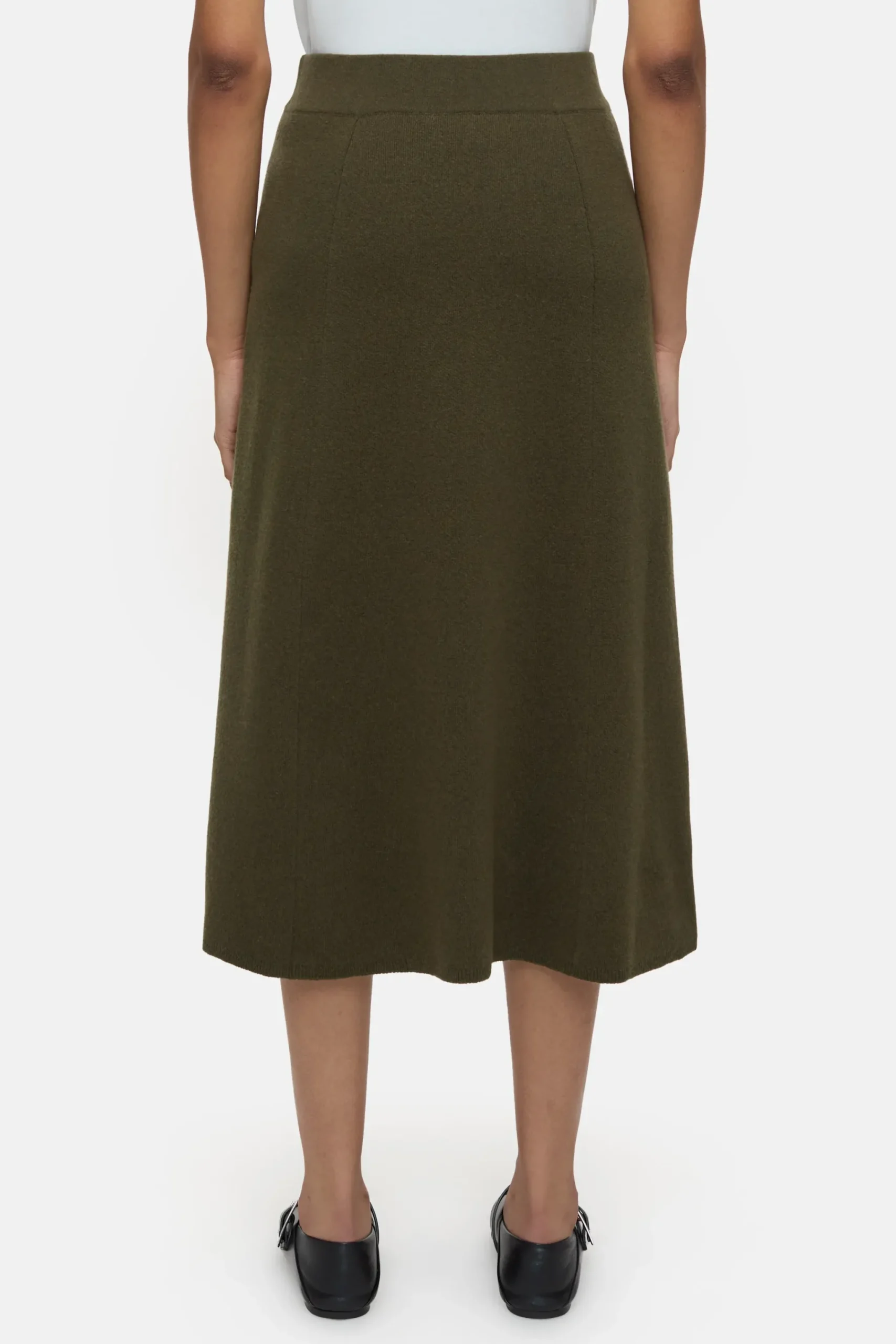 Closed Röcke*Strickrock aus Woll-Mix Vergreen