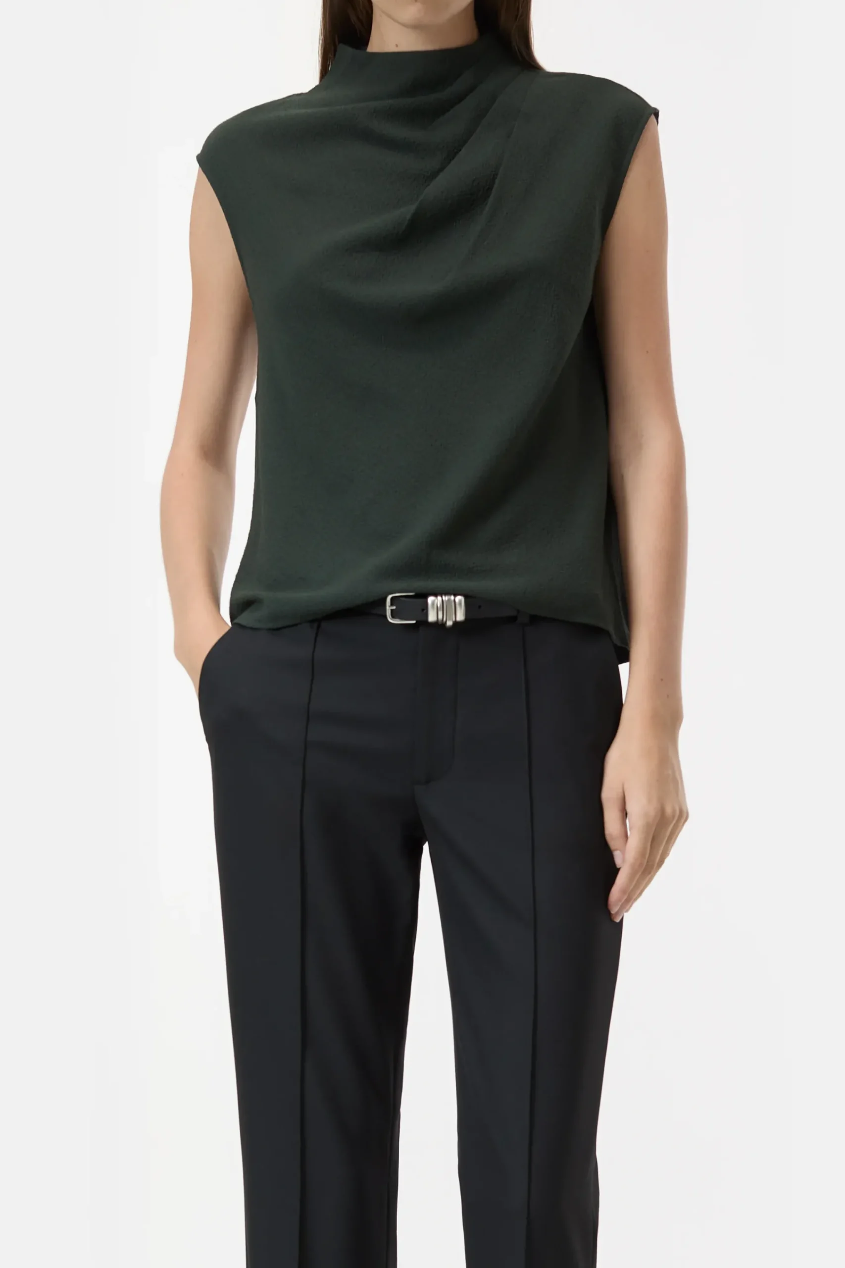 Closed Shirts & Blusen*Strukturiertes Top Irishcoffee