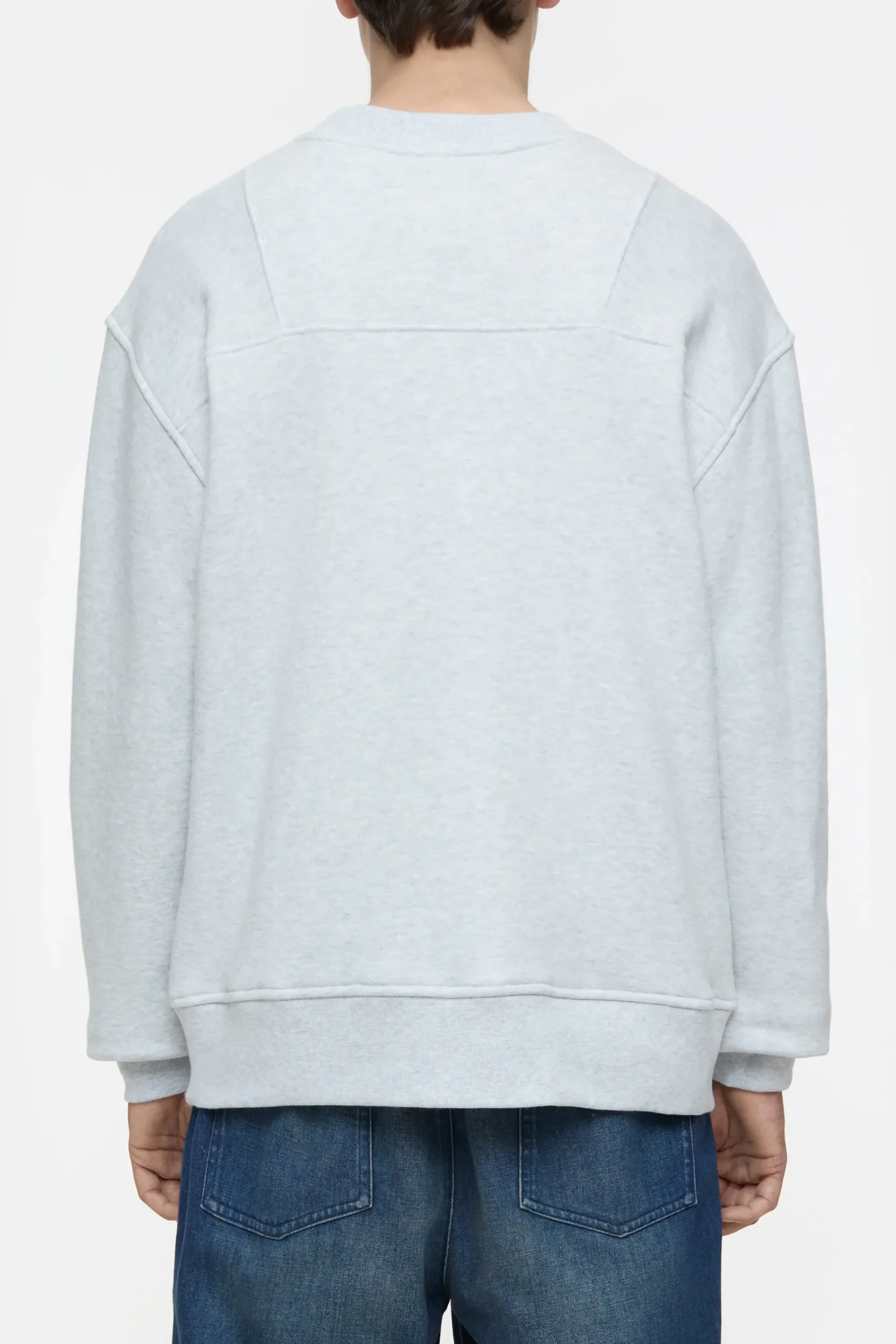 Closed Sweatshirts | T-shirts*Sweatshirt aus Baumwolle Brightgreymelange